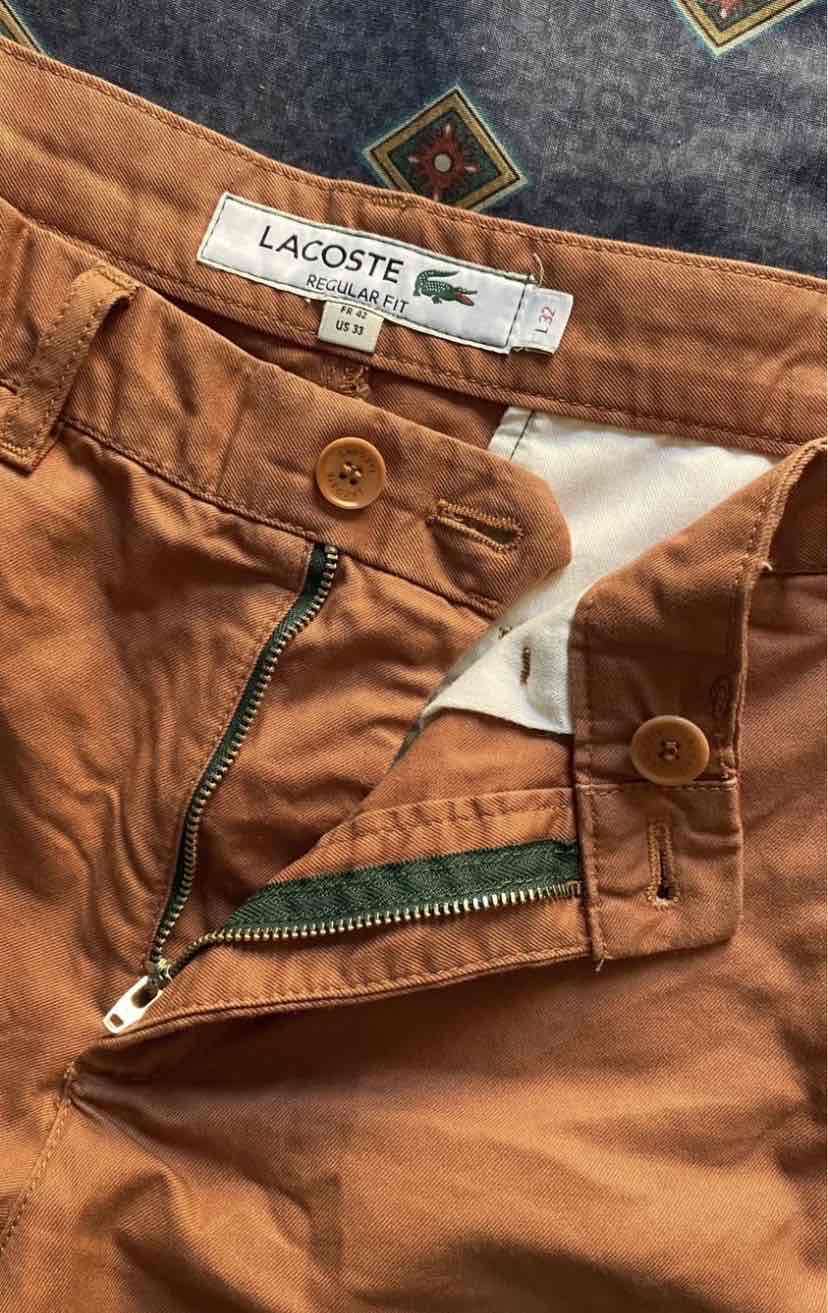 Shorts naranjas Lacoste - miniatura 3