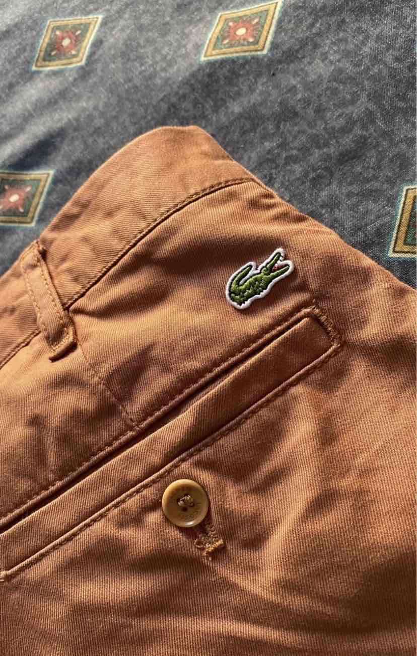 Shorts naranjas Lacoste - miniatura 4