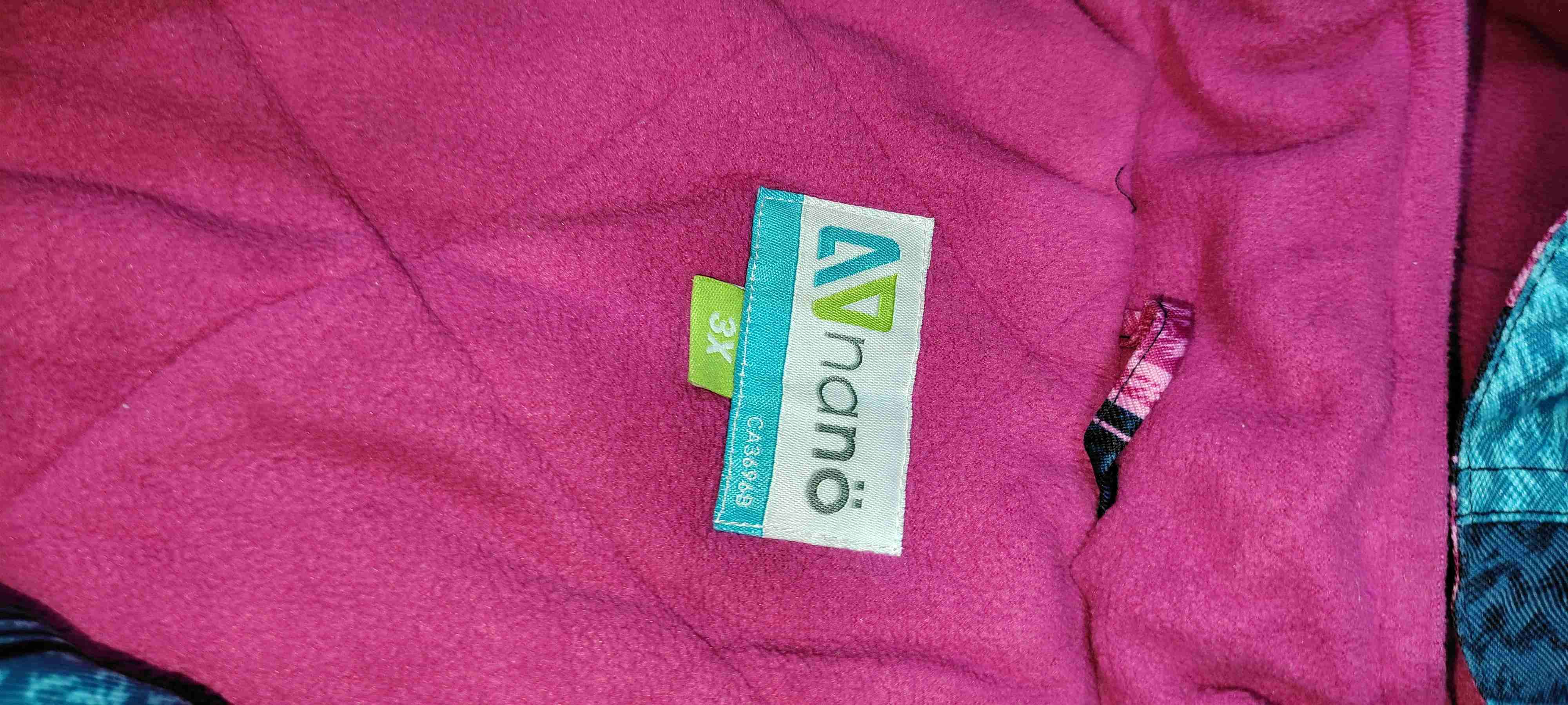 Chaqueta alta montaña niña talla 3x (horma grande) - miniatura 3