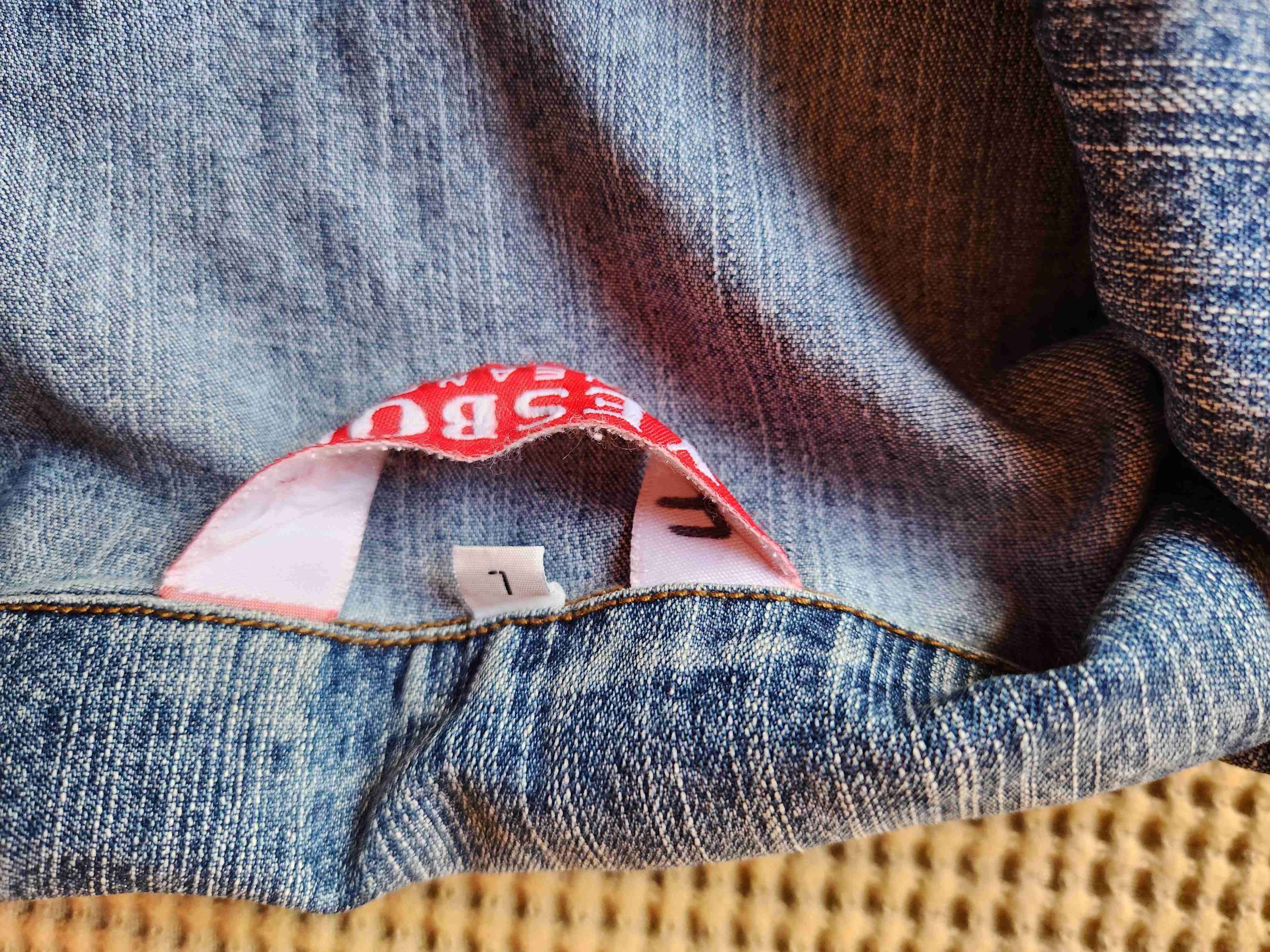 Chaqueta de mezclilla azul - miniatura 2