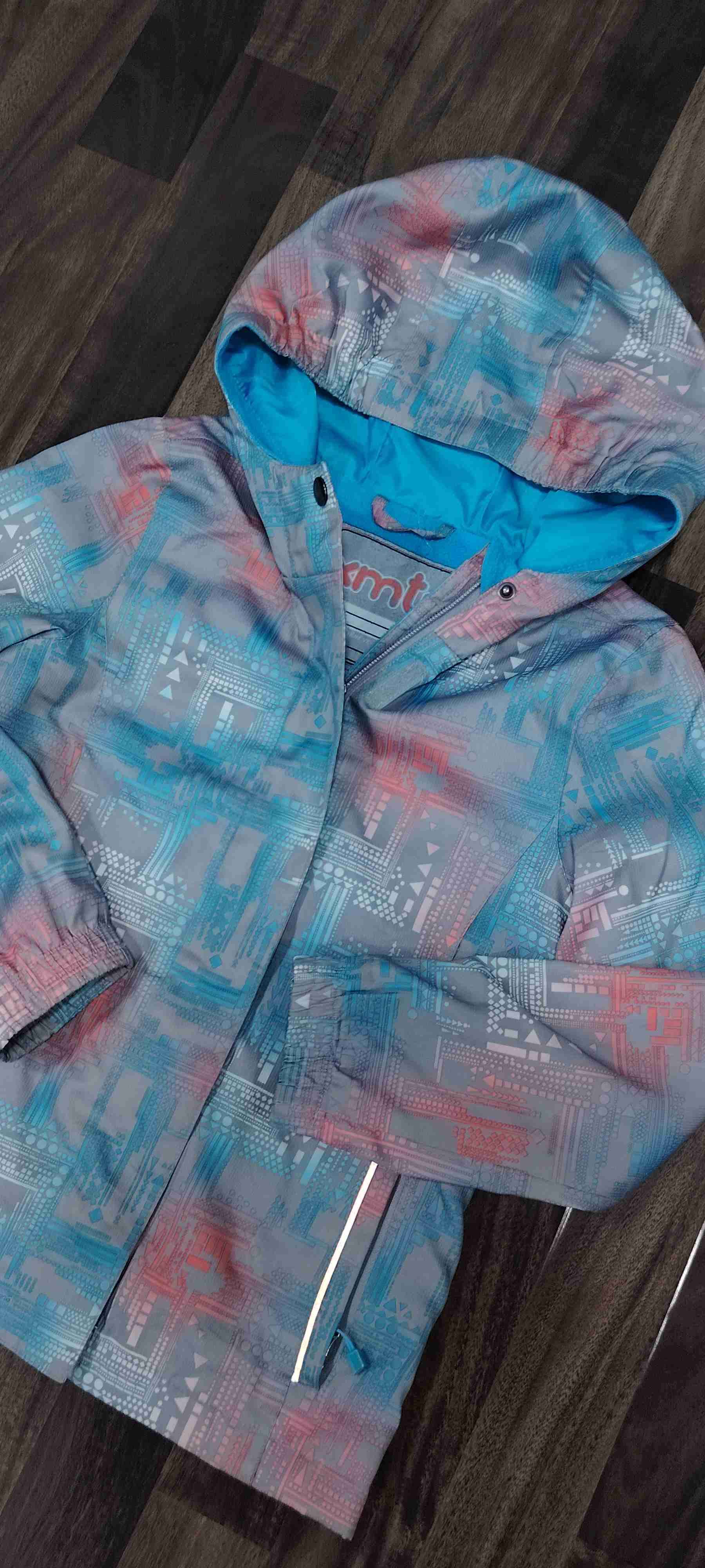 Chaqueta cortaviento forrada alta montaña T7-8 - miniatura 2