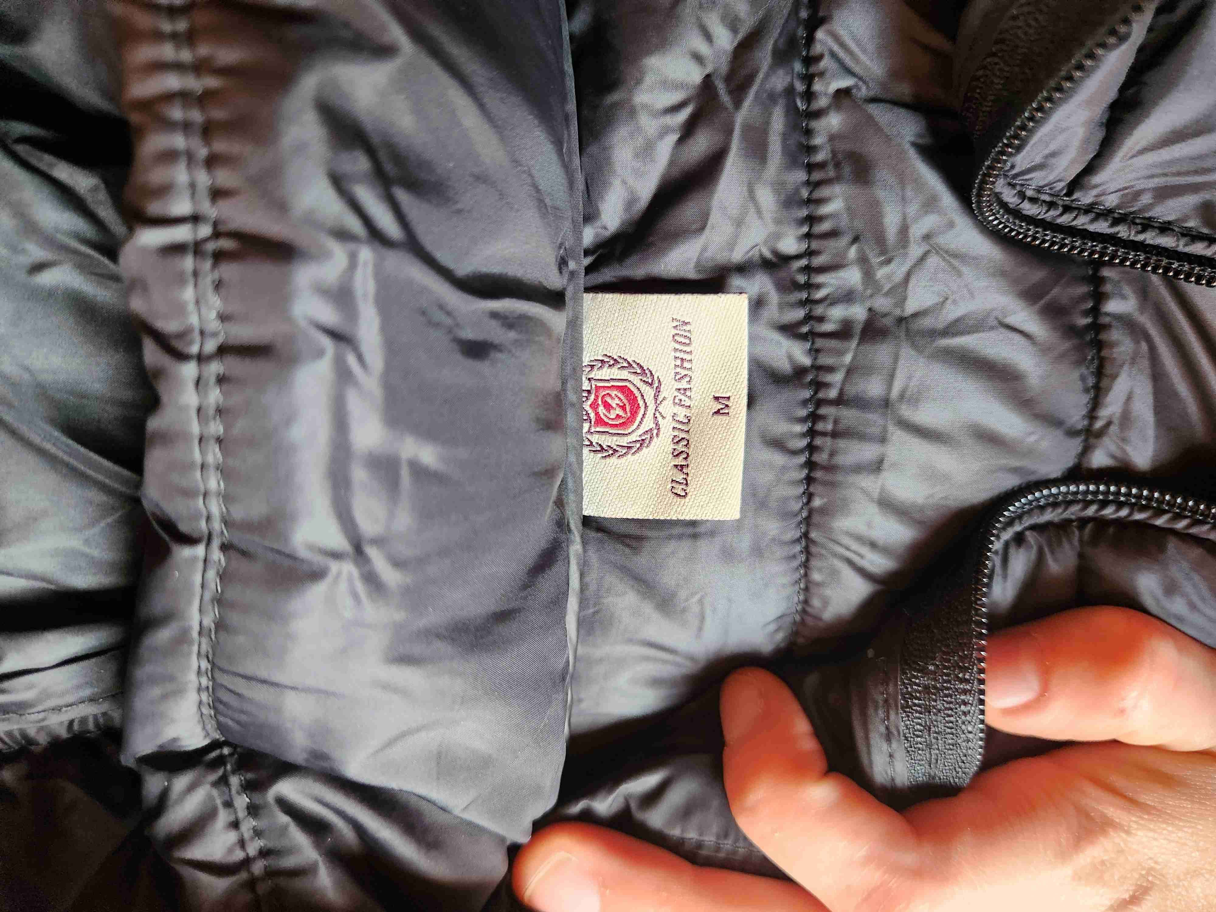 Parka azul con capucha - miniatura 3