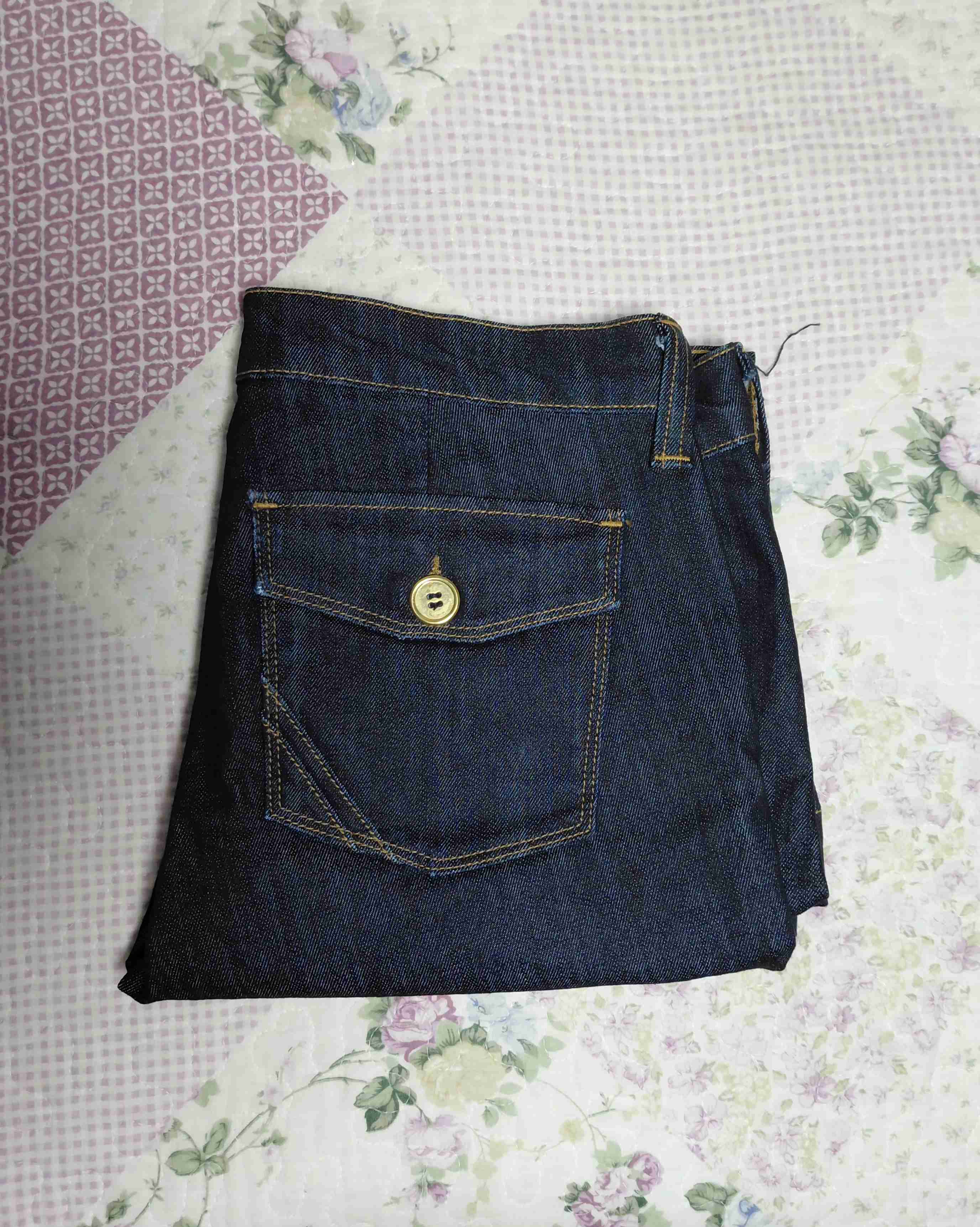 Jeans Demin Flare Azul Marino - ANLO - miniatura 3