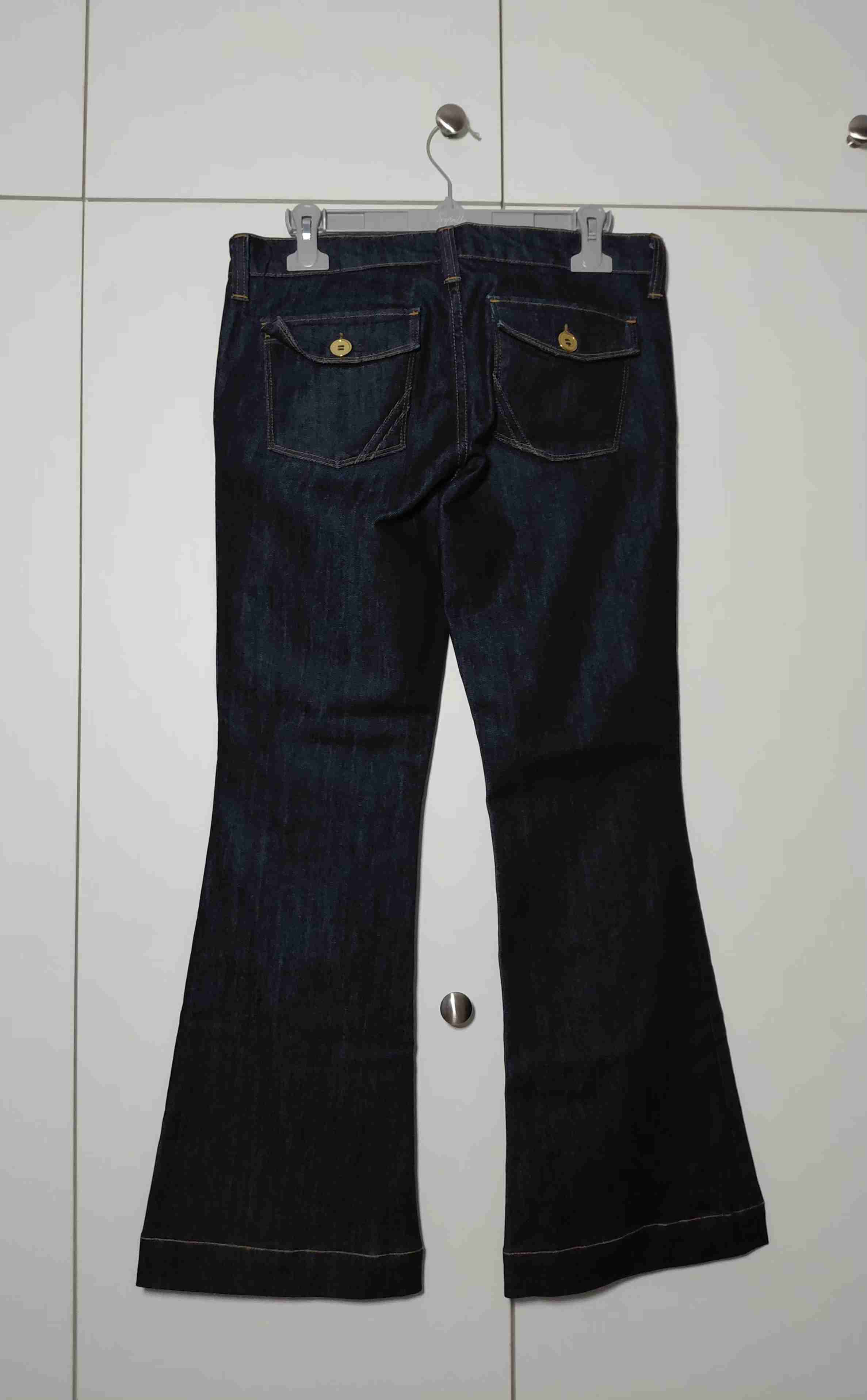 Jeans Demin Flare Azul Marino - ANLO - miniatura 4