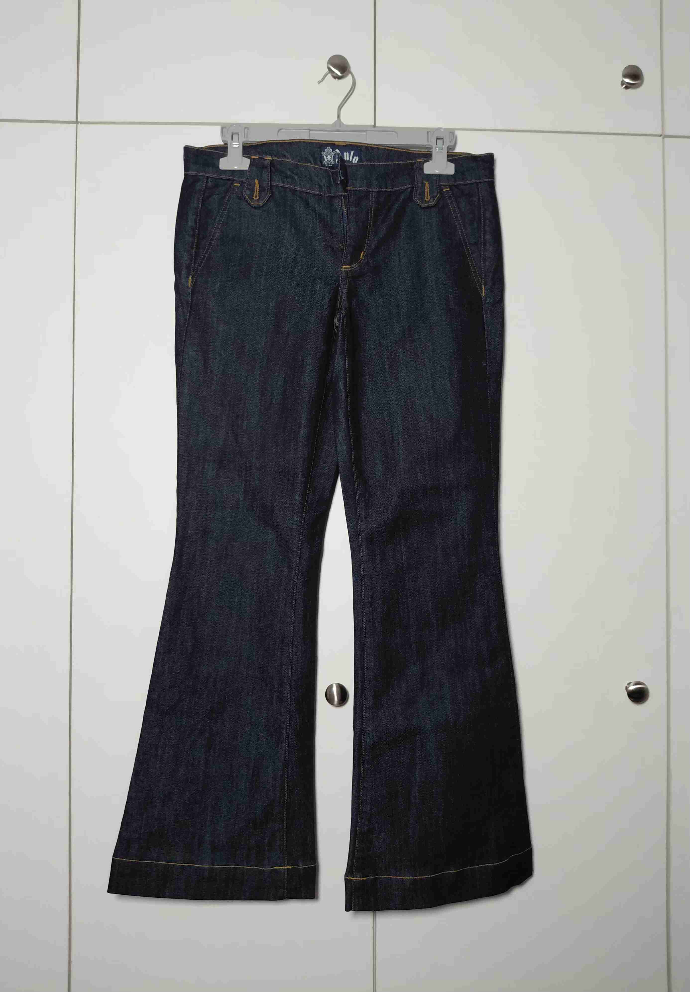 Jeans Demin Flare Azul Marino - ANLO - miniatura 5