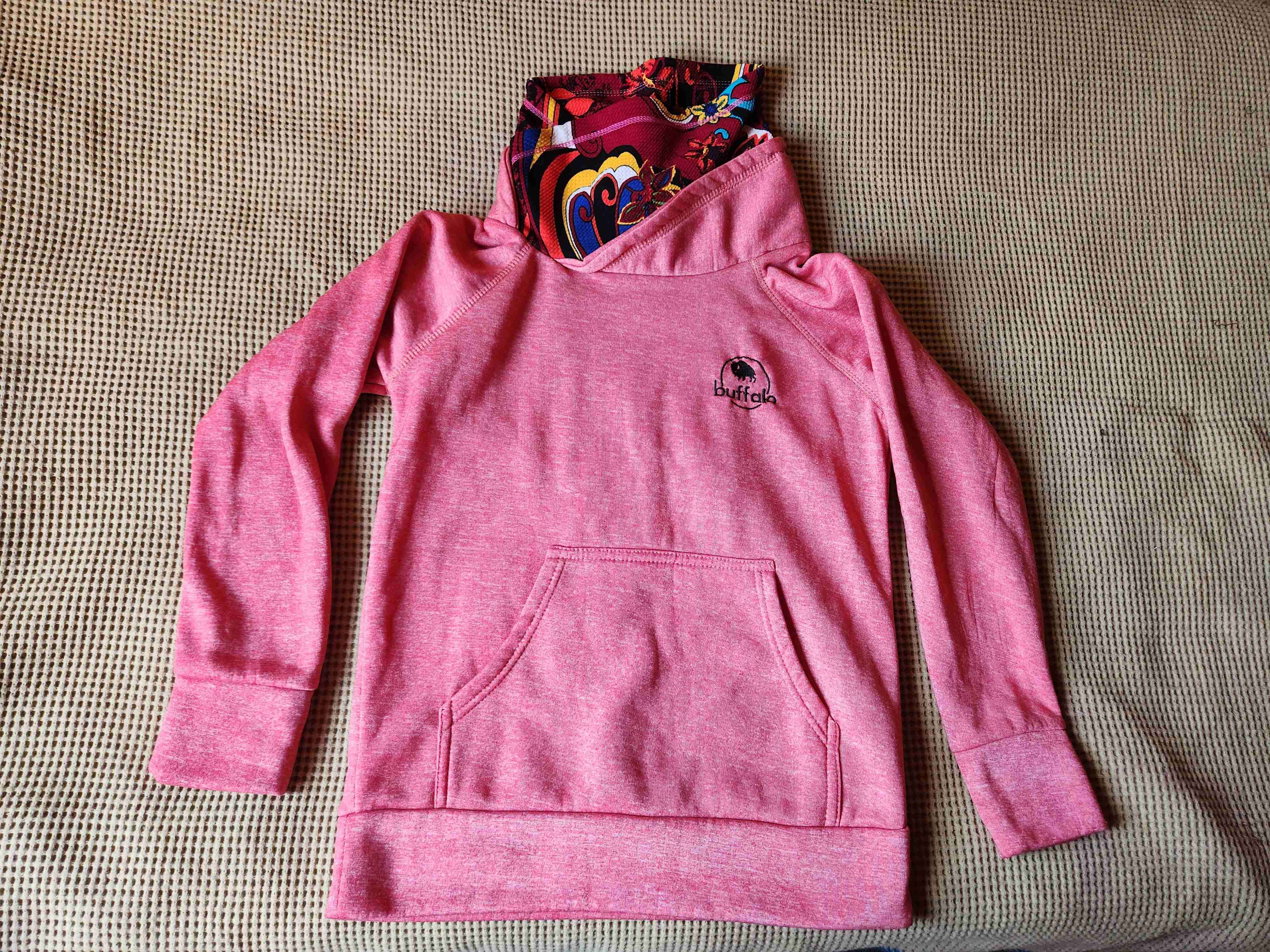 Polerón rosado con capucha Buffalo