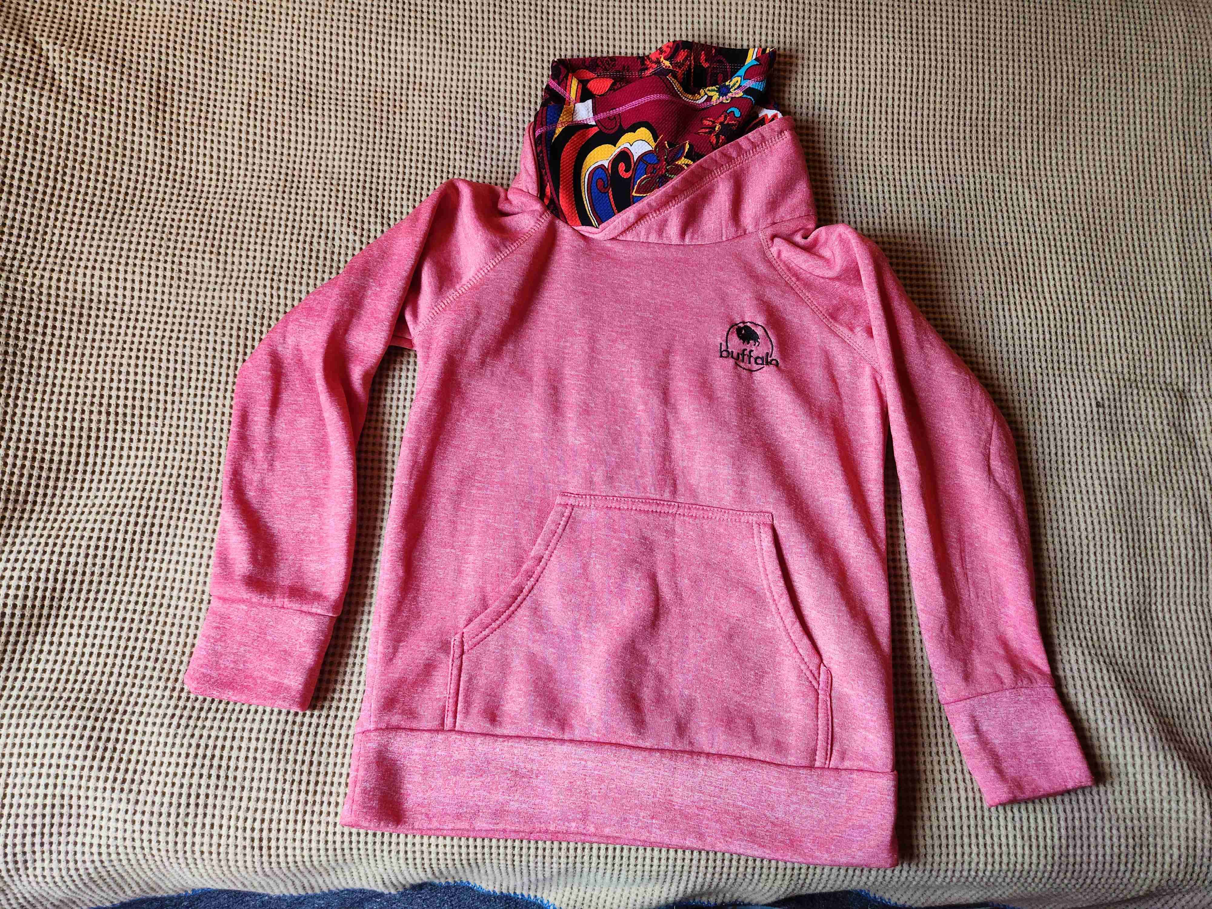 Polerón rosado con capucha Buffalo - miniatura 2