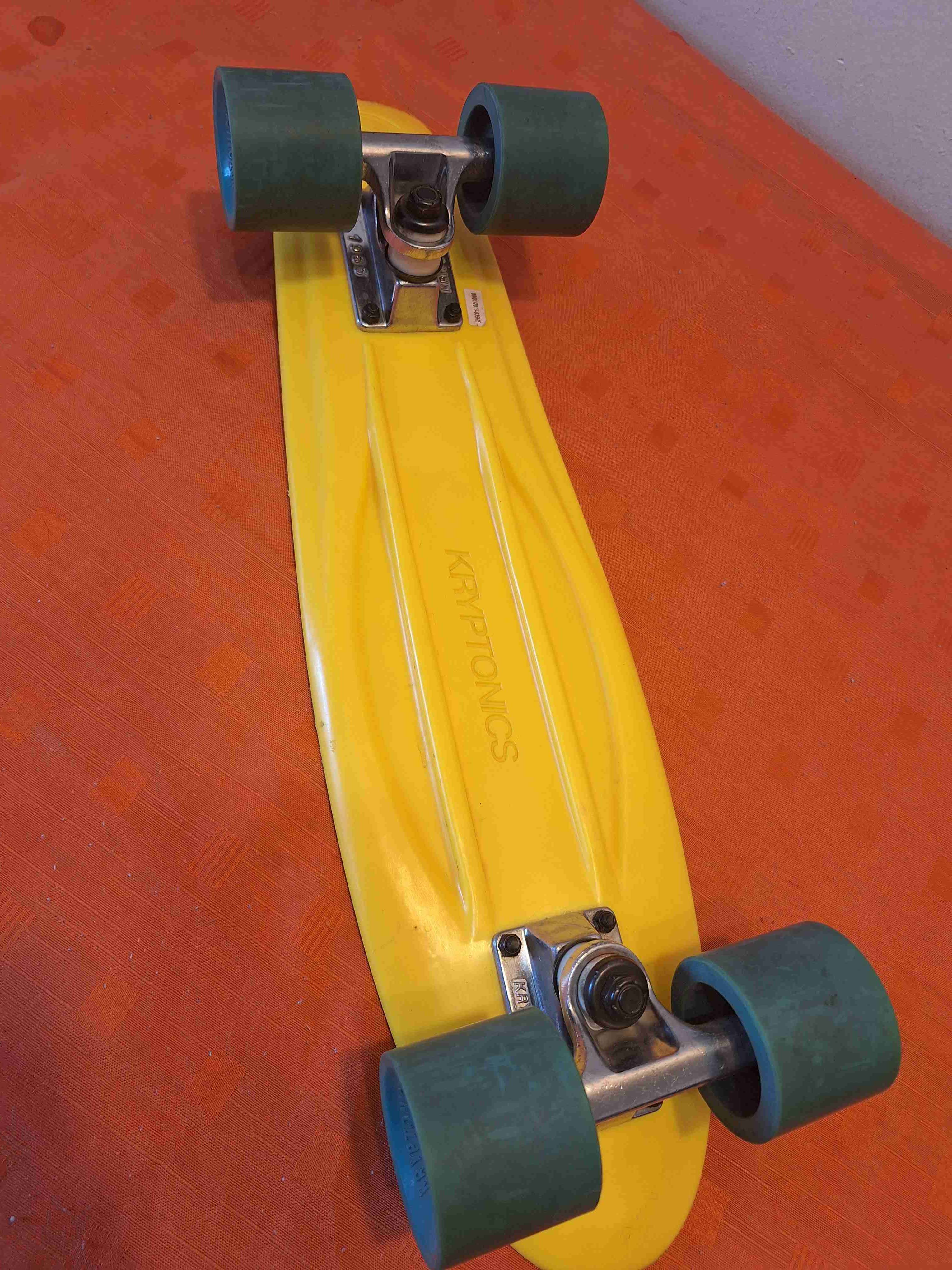 Monopatín amarilo Kryptonics - miniatura 2