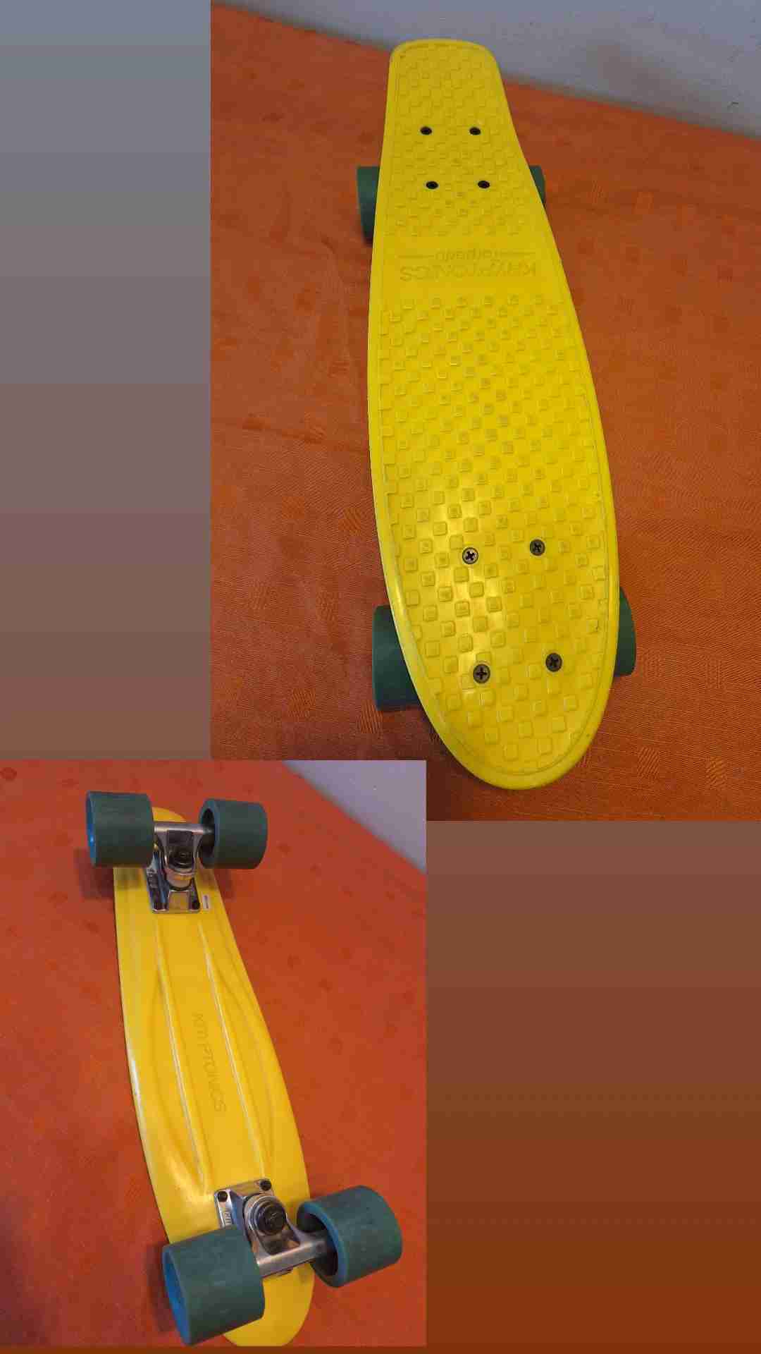 Monopatín amarilo Kryptonics - miniatura 3