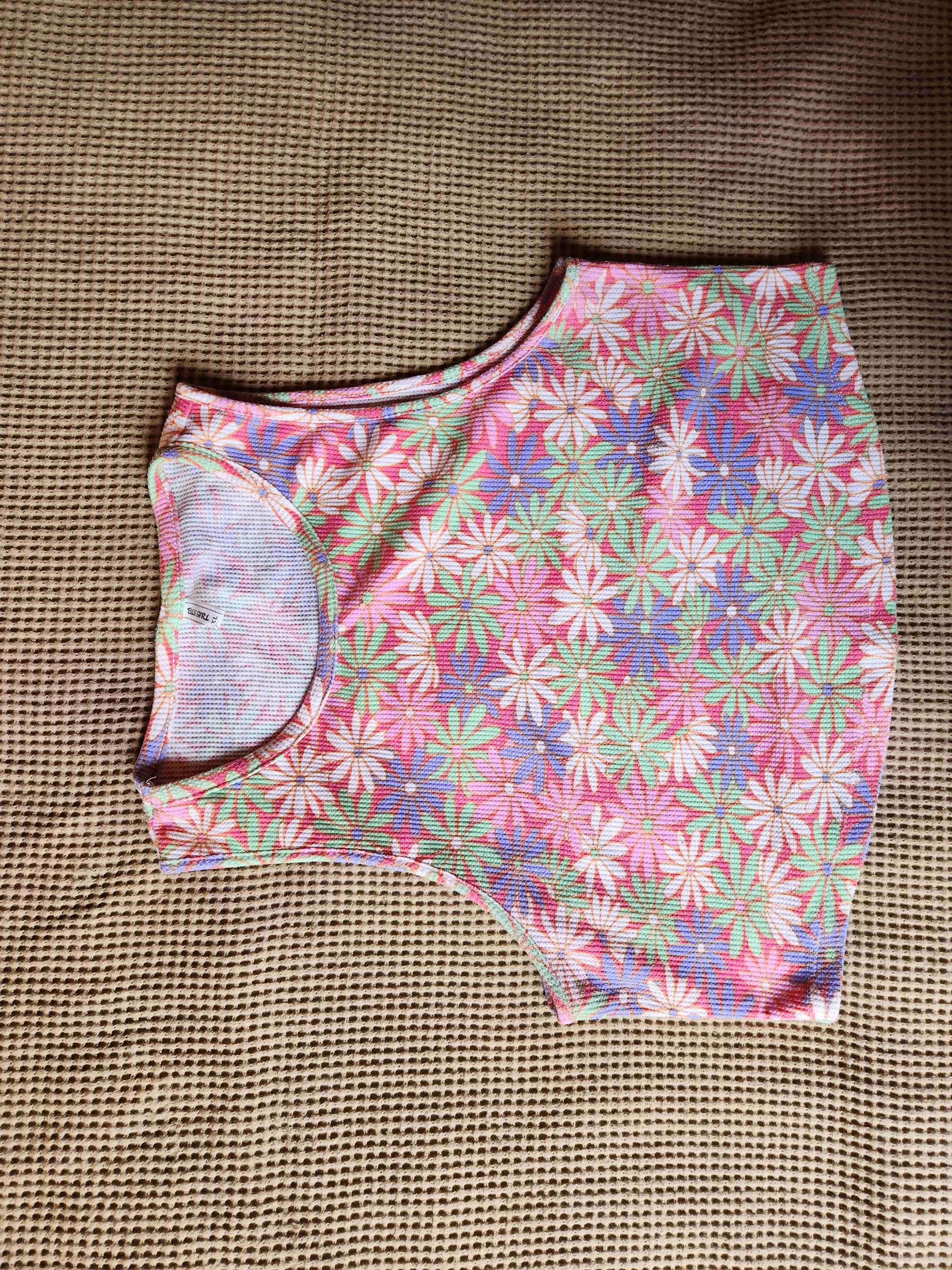 Top estampado de flores