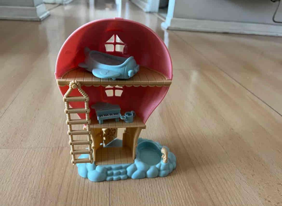 Juguete globo aerostático rosa Sylvanian families - miniatura 2