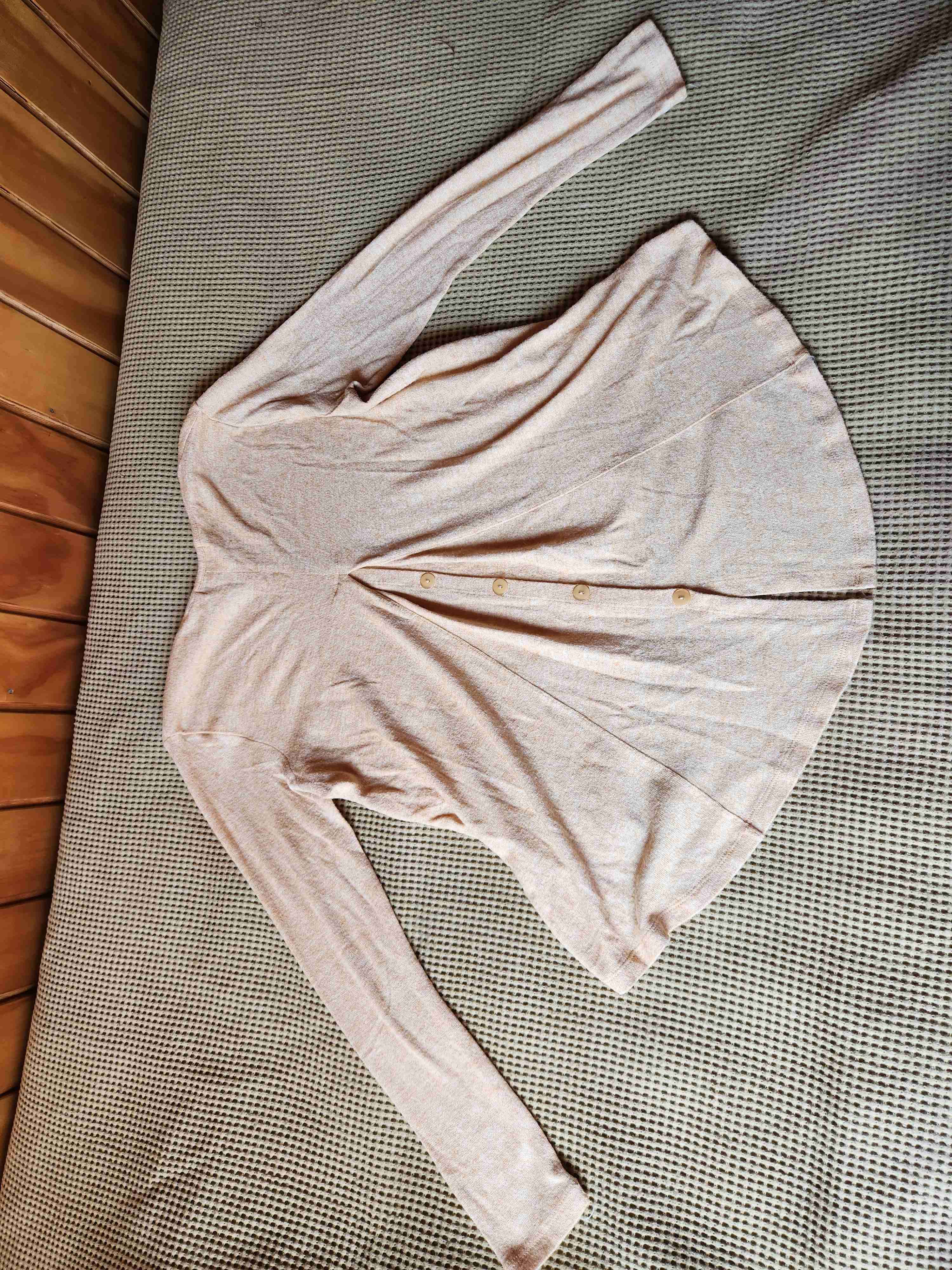 Polera beige manga larga - 3