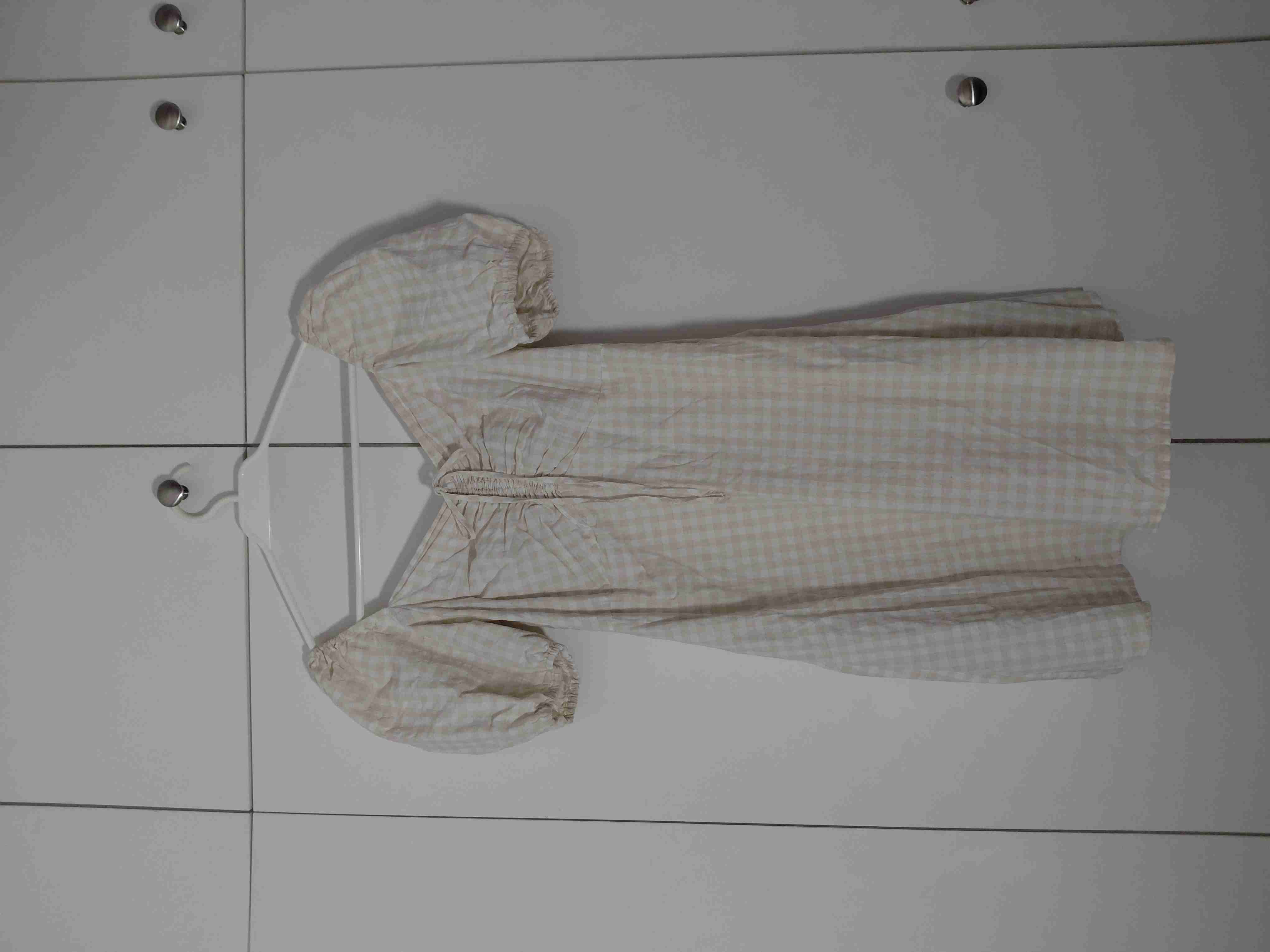 Vestido H&M Cottagecore - Cuadrillé - miniatura 2