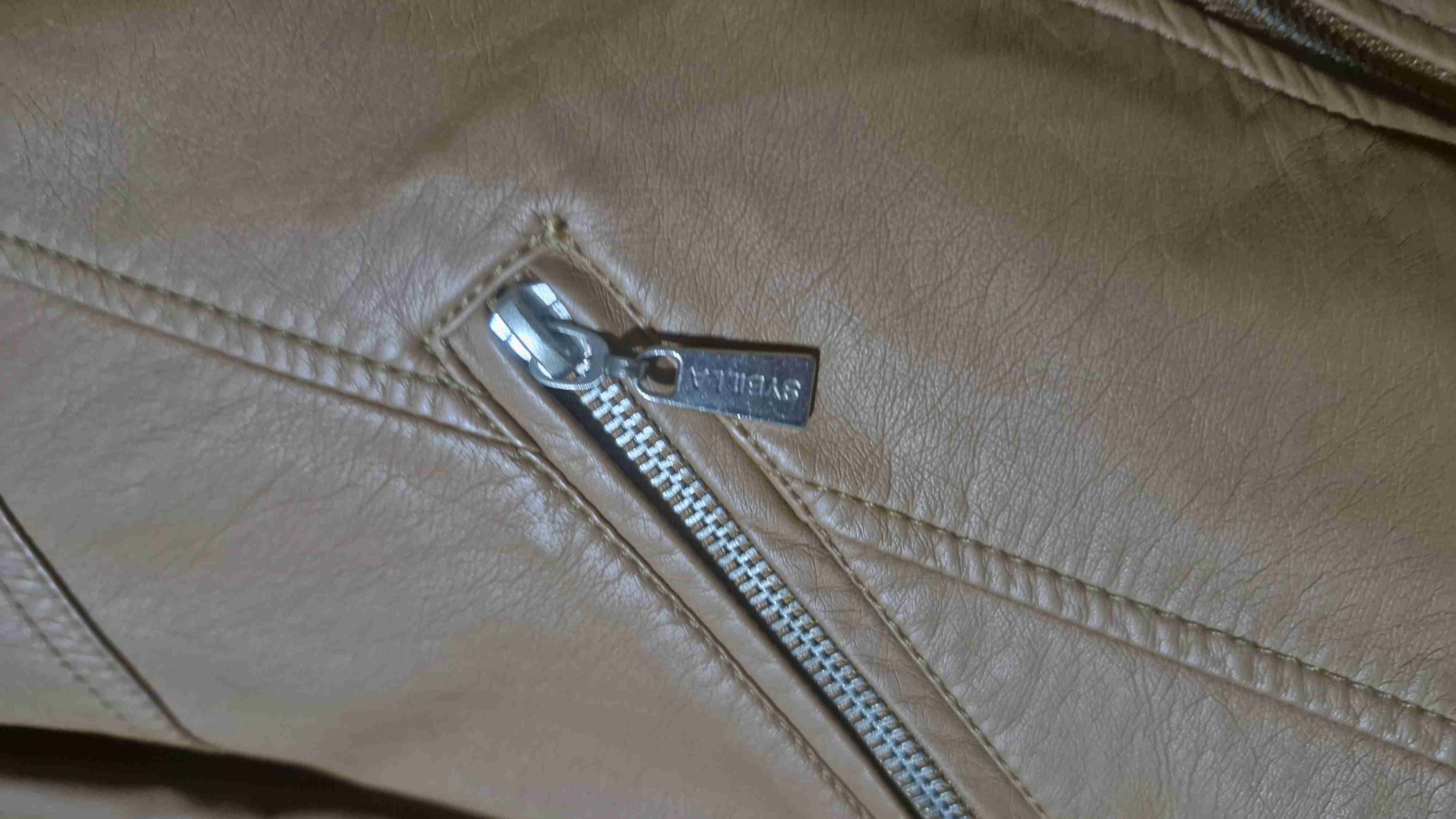 Chaqueta ecocuero sybilla - miniatura 2