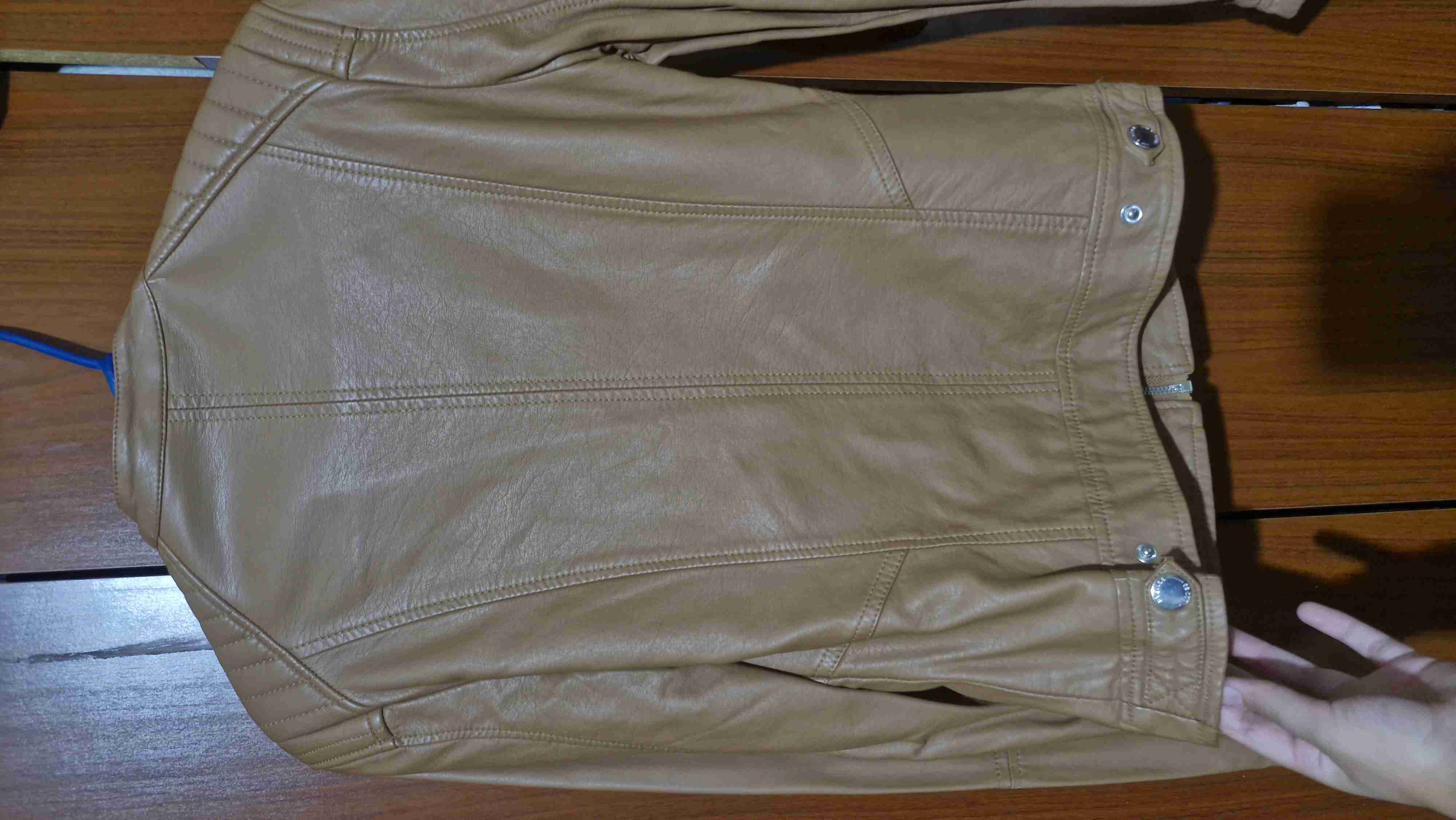 Chaqueta ecocuero sybilla - miniatura 4