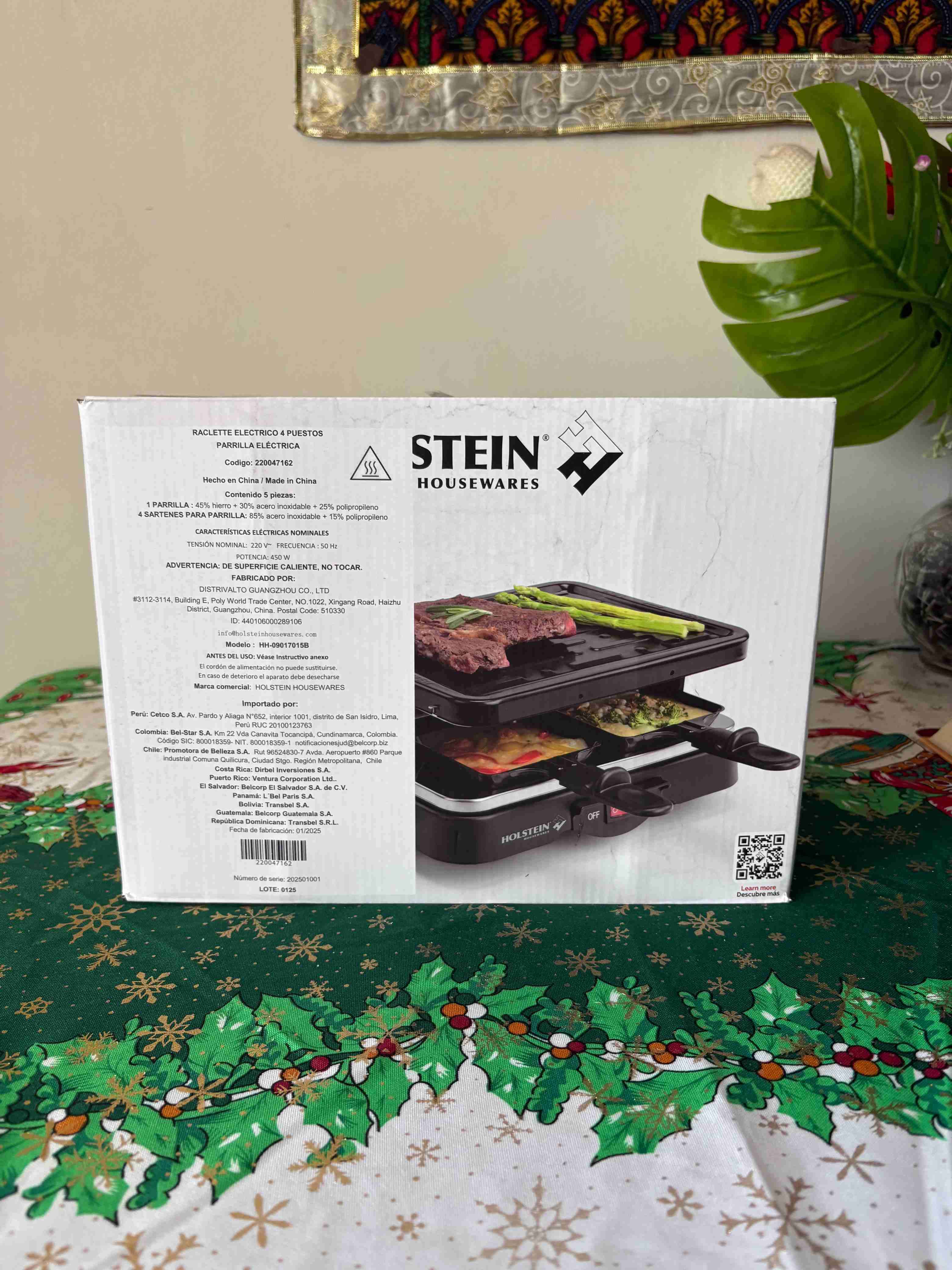 Raclette Grill 4 Puestos Holstein - miniatura 2