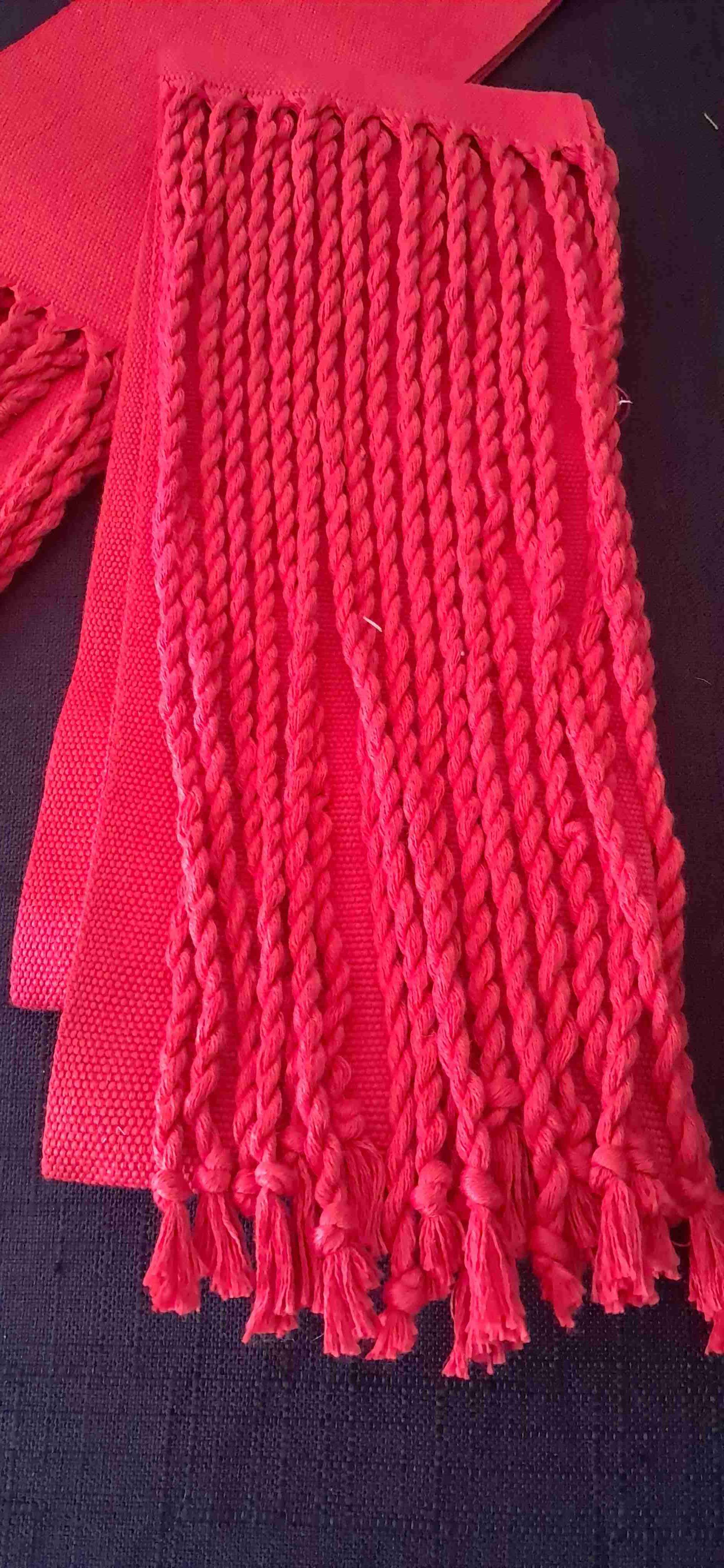 Faja de Huaso roja adulto hilo - miniatura 2