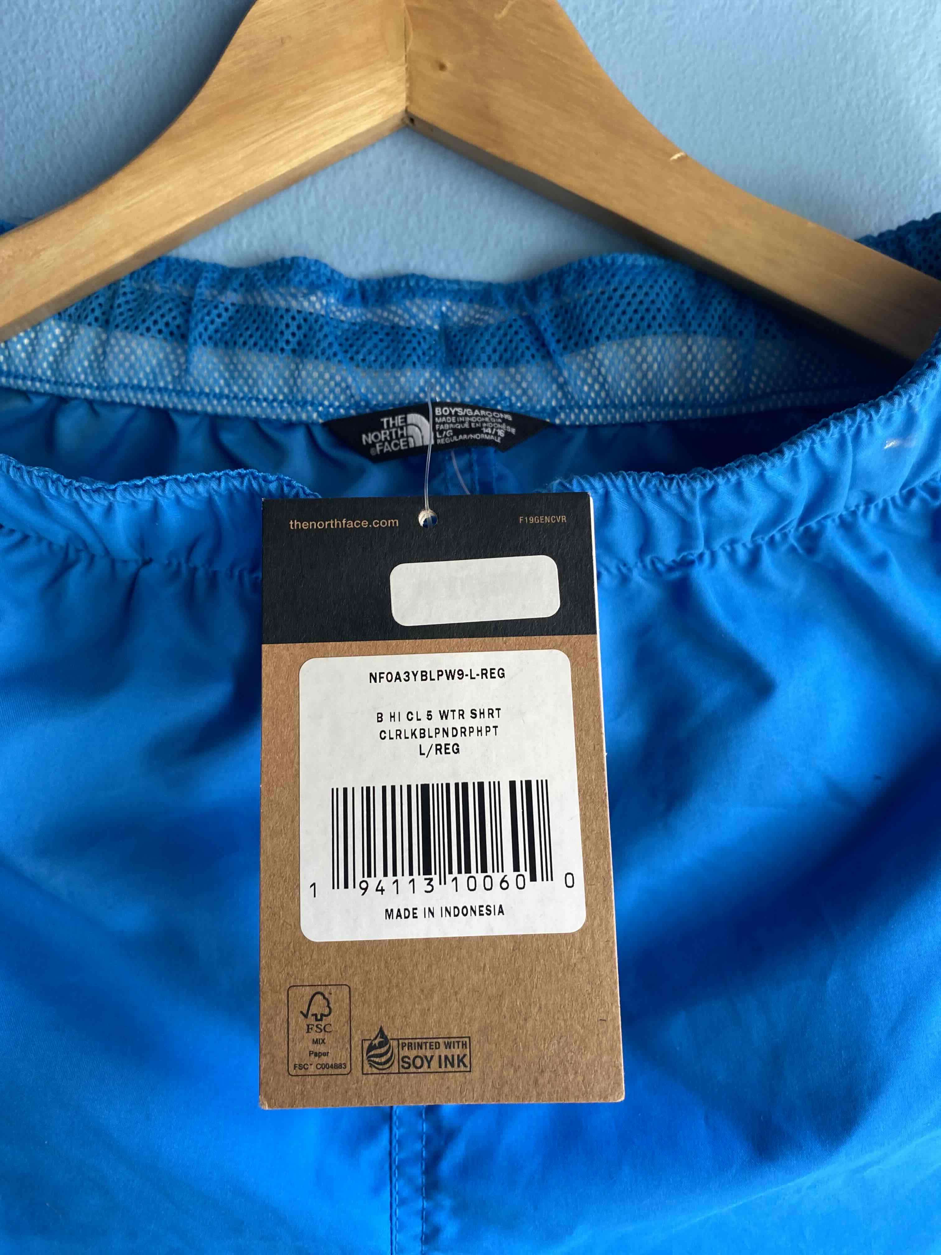 Shorts deportivos azul The North Face - miniatura 3