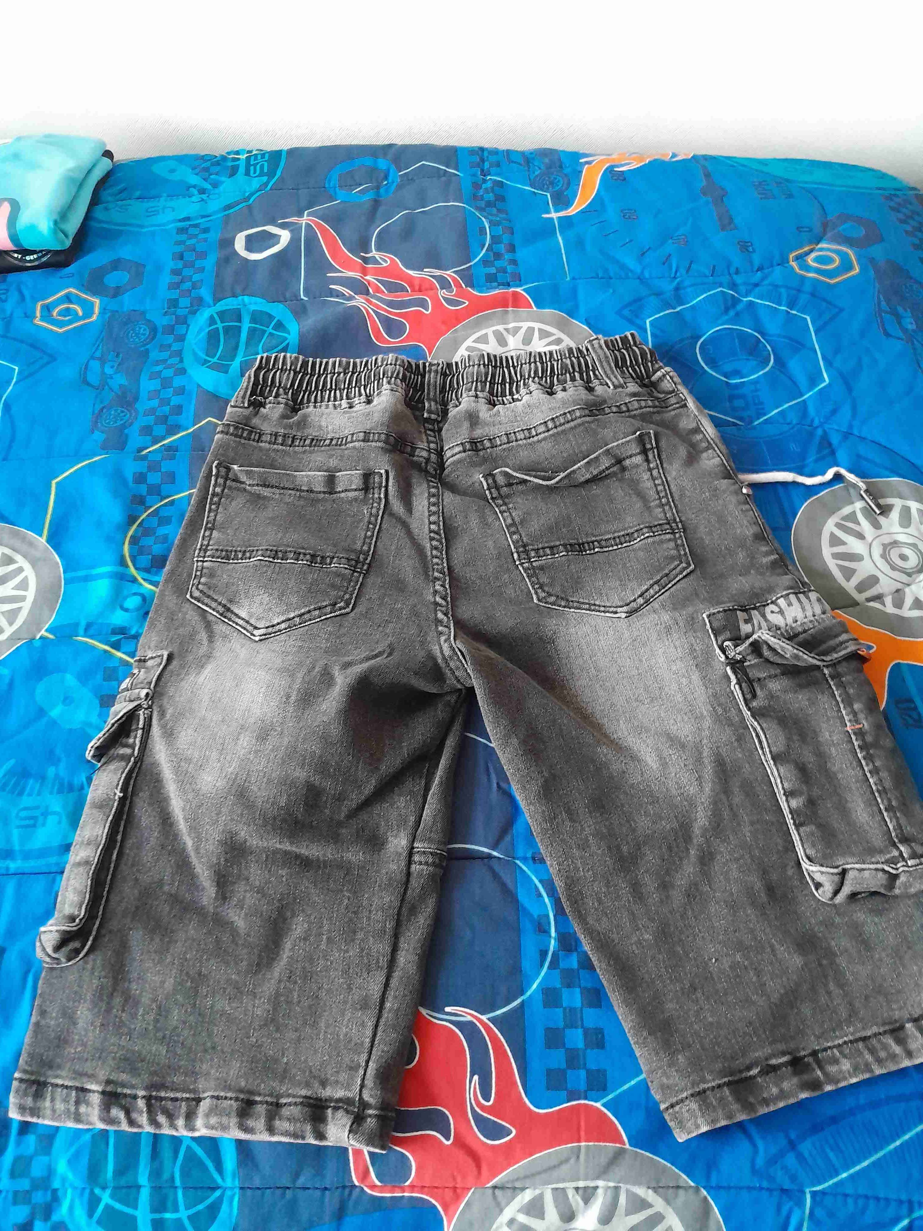 short cargo gris - miniatura 2