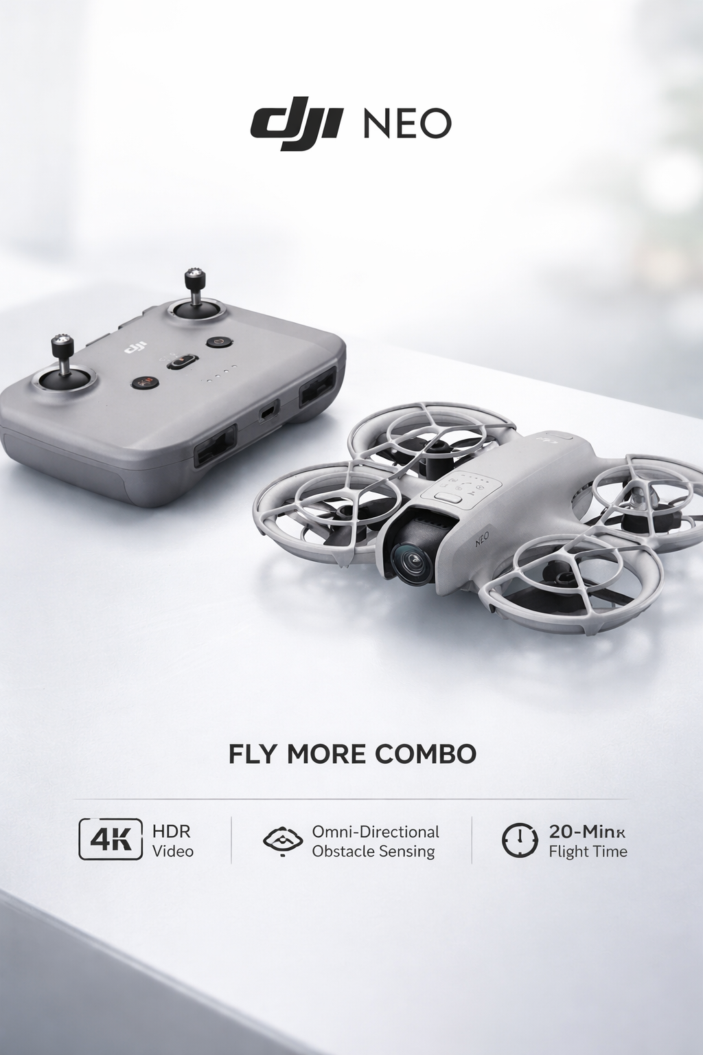 Dron DJI Neo Fly More Combo - miniatura 1