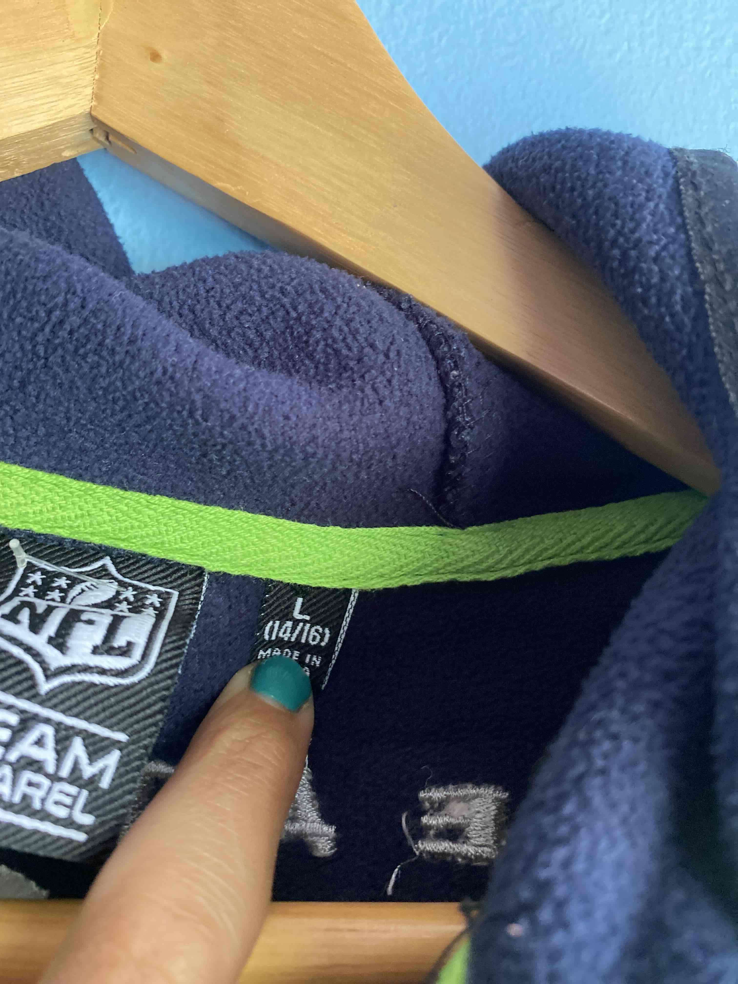 Polar Seattle Seahawks negro - 3