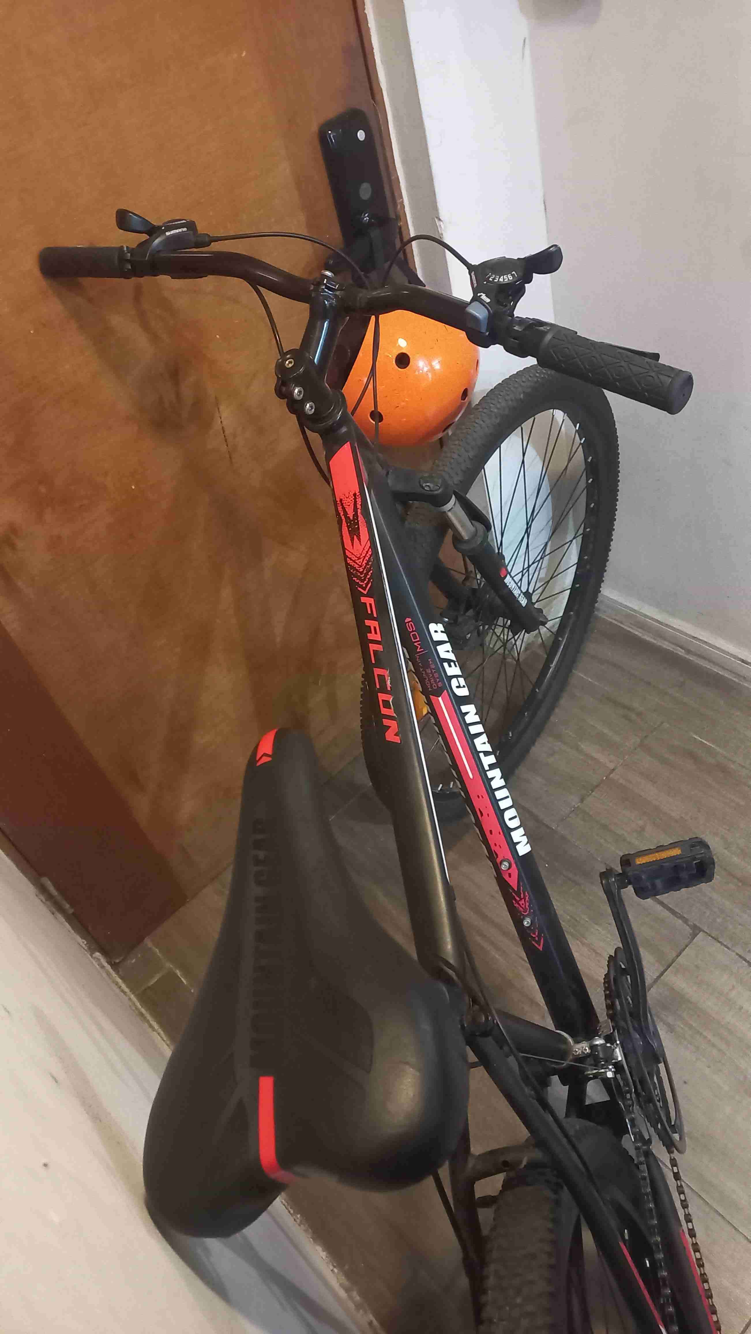 Bicicleta Mountain Gear negra - miniatura 4