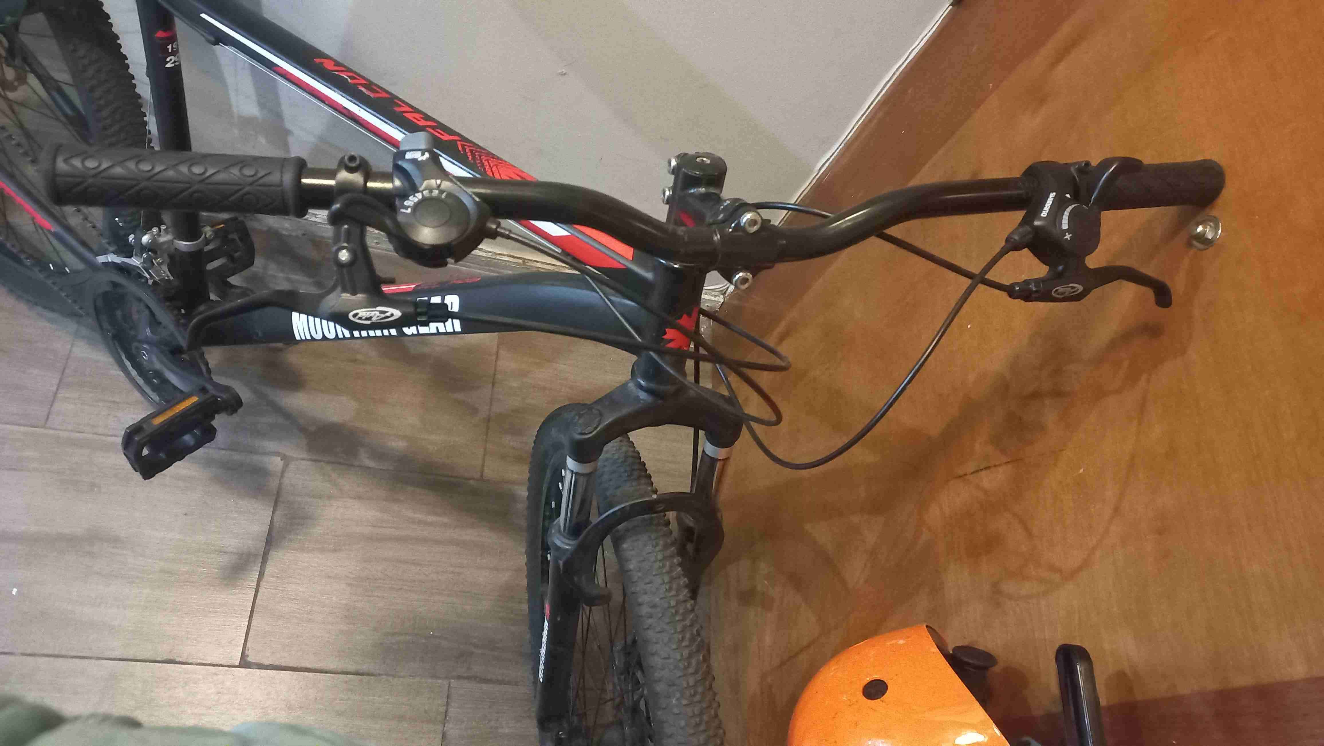 Bicicleta Mountain Gear negra - miniatura 6