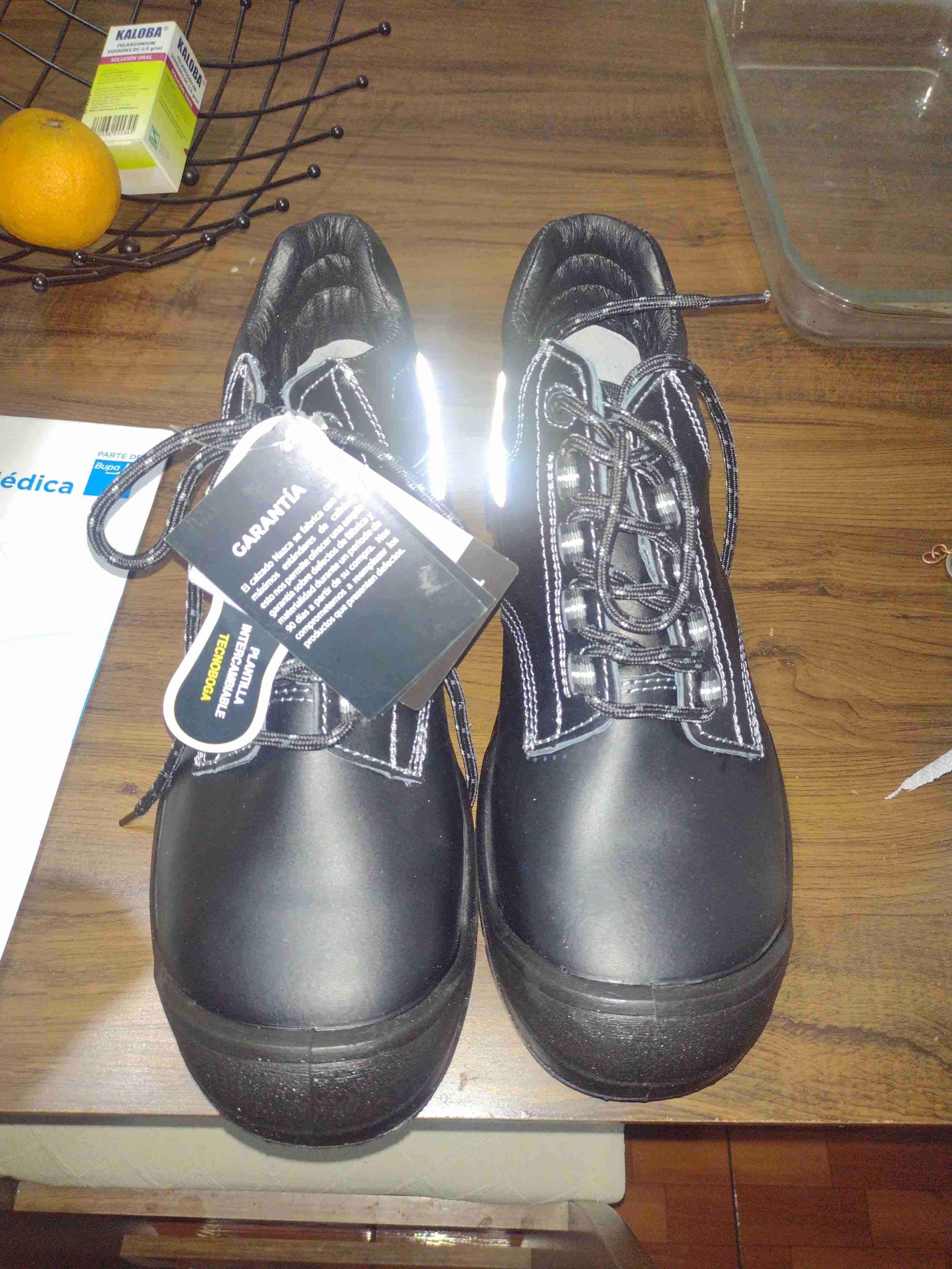 Zapatos de seguridad negros - miniatura 2