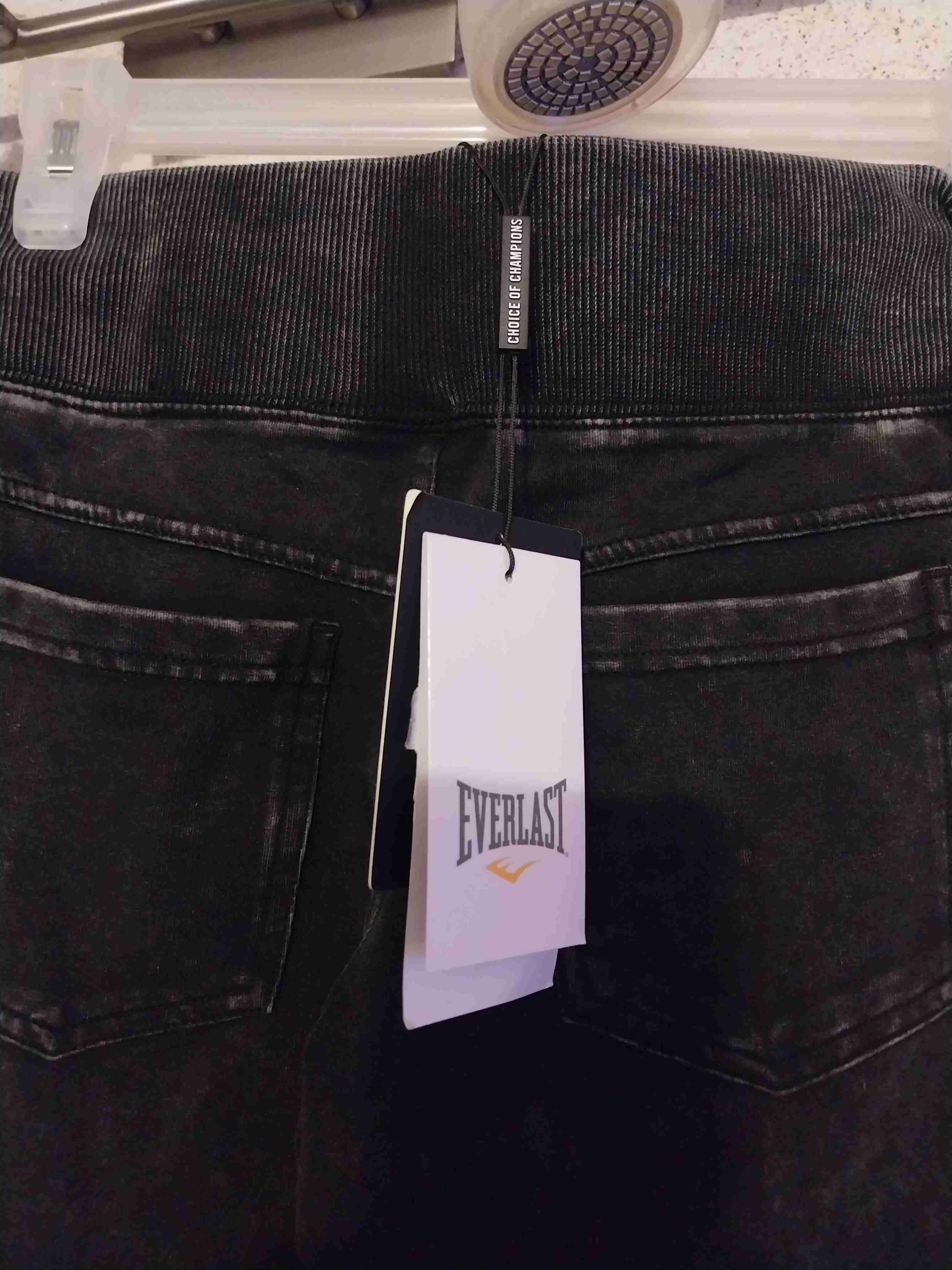 Leggings  gris oscuro con etiqueta - miniatura 4