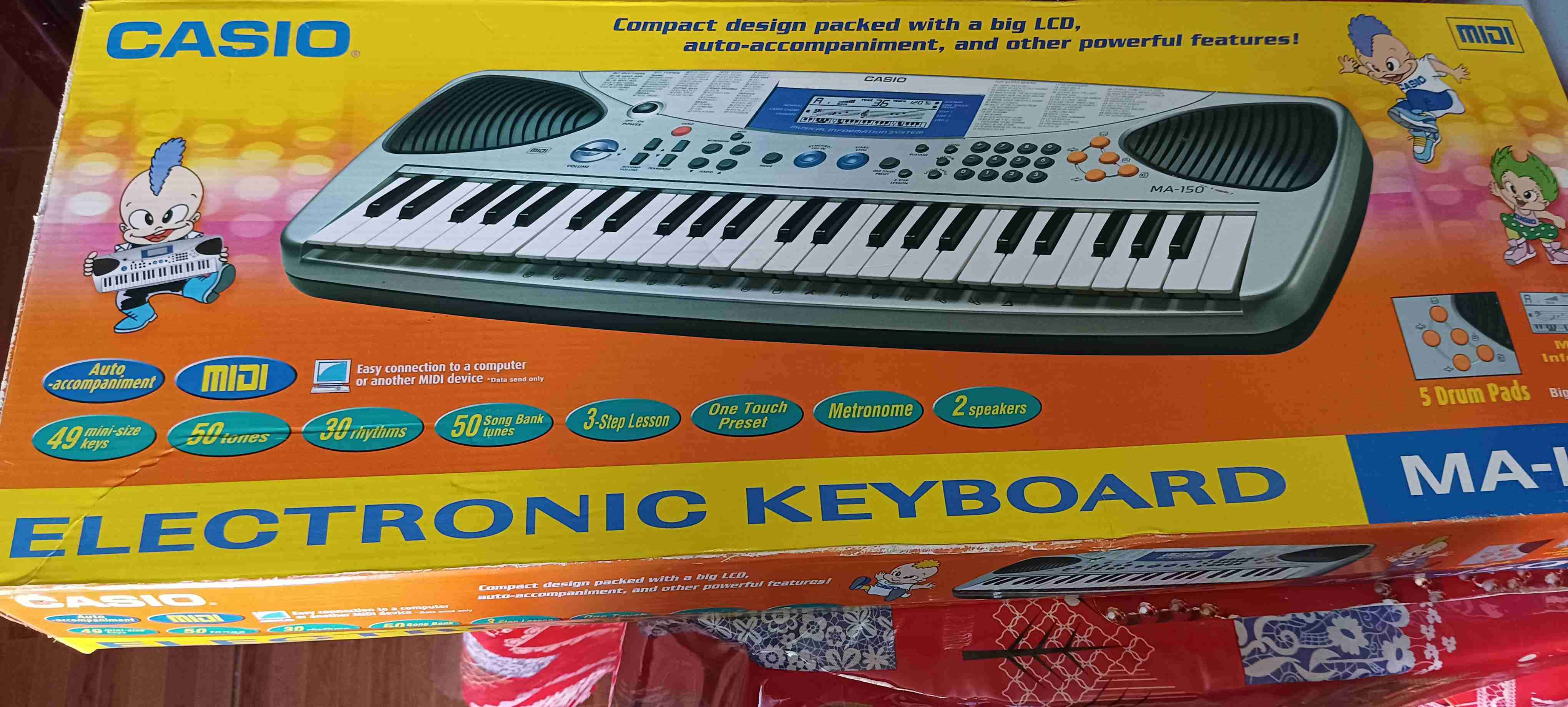 Teclado electrónico Casio MA-150