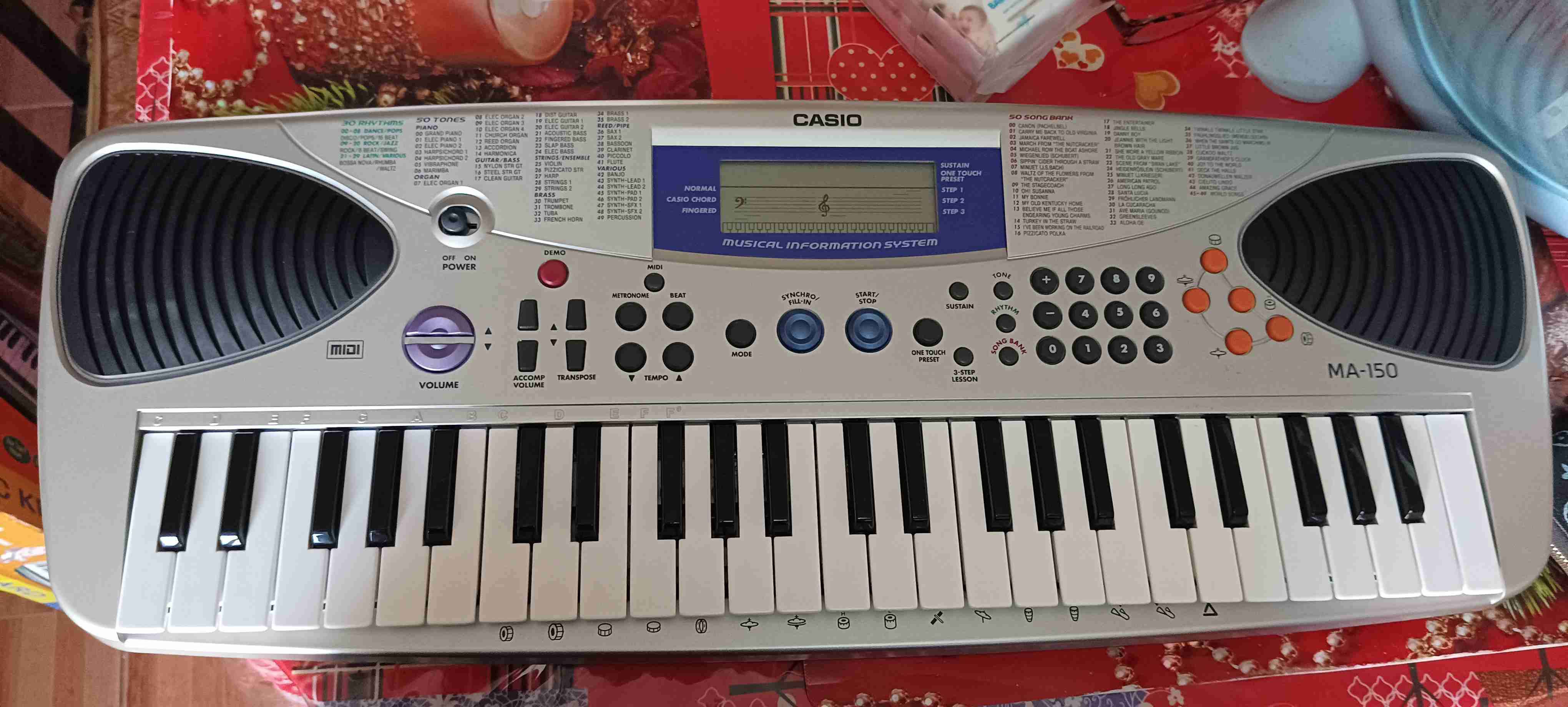 Teclado electrónico Casio MA-150 - miniatura 2