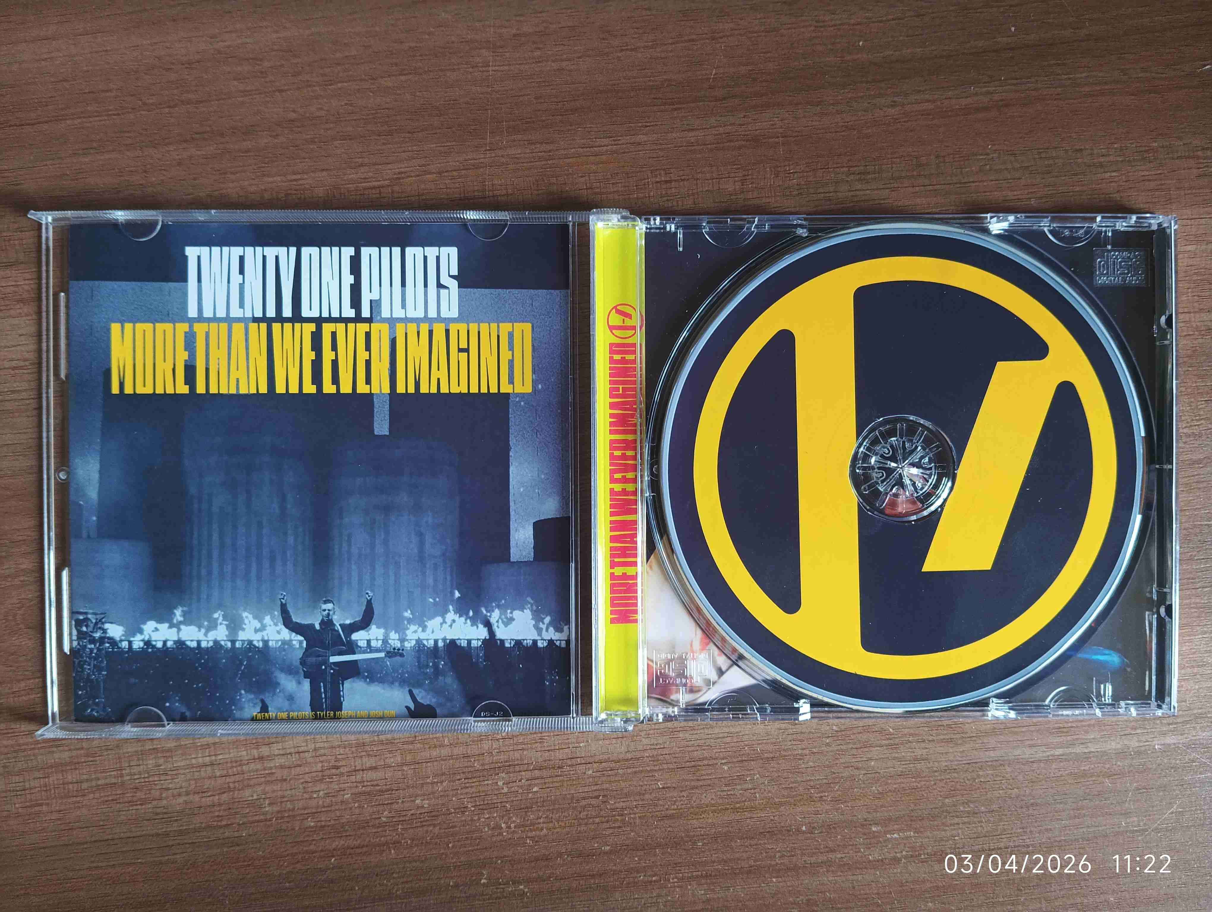 CD TWENTY ONE PILOTS MORE THAN WE EVER IMAGINED - miniatura 2