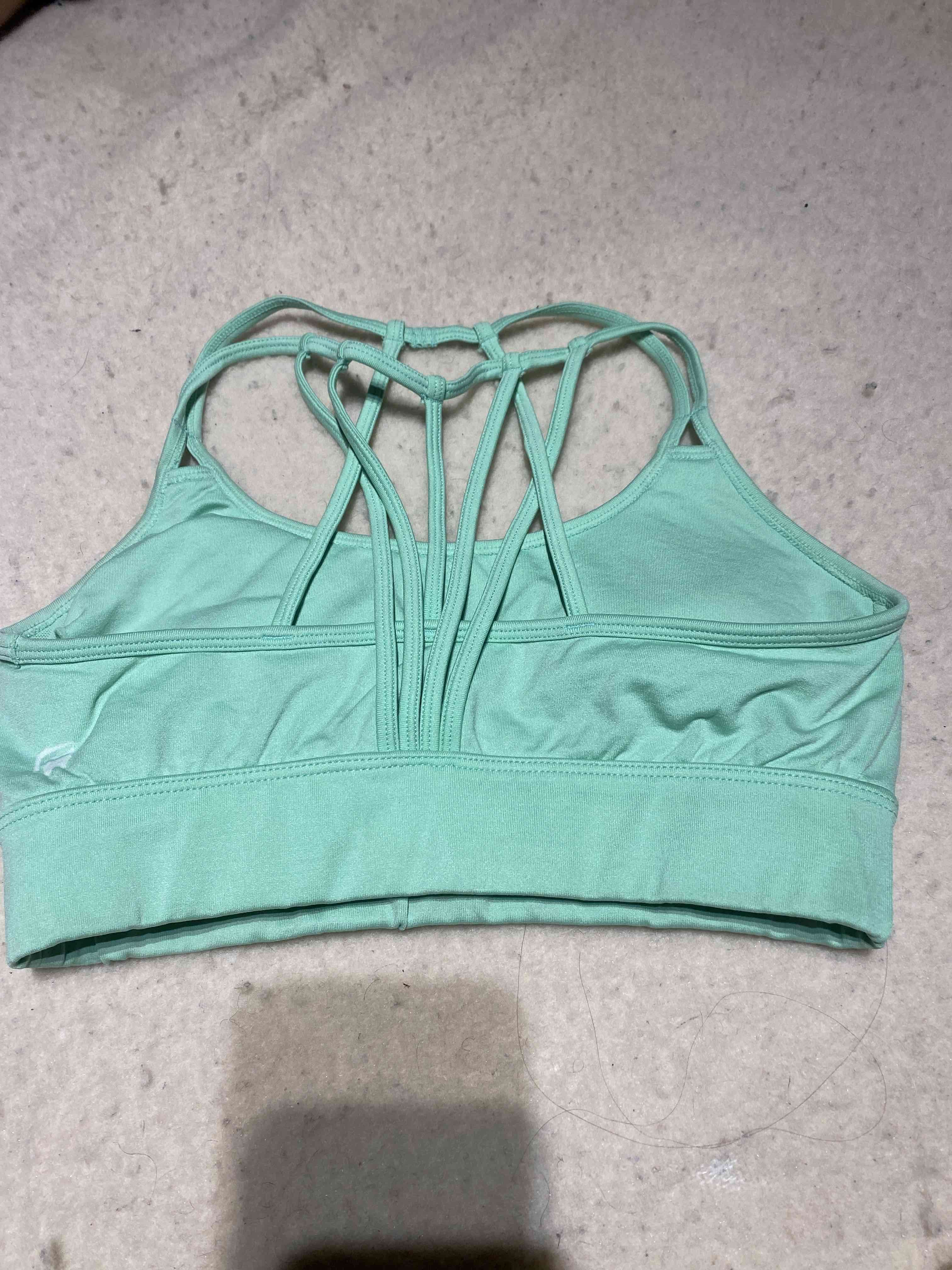 Top deportivo verde para mujer - miniatura 2