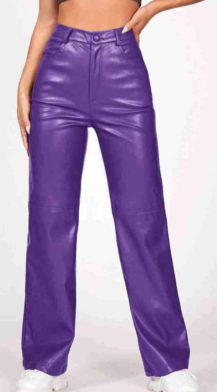 Pantalon eco cuero, Zara, talla XS. 34 - miniatura 3