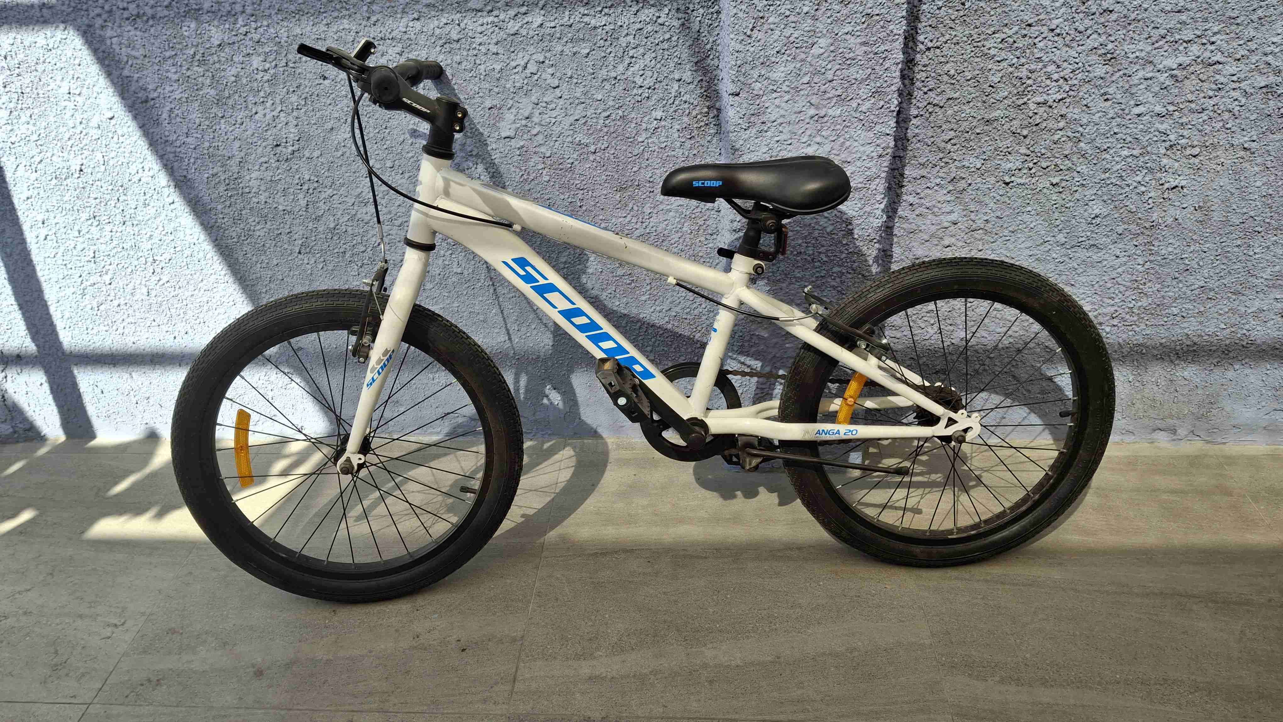 Bicicleta infantil blanca Scoop aro 20 - 2