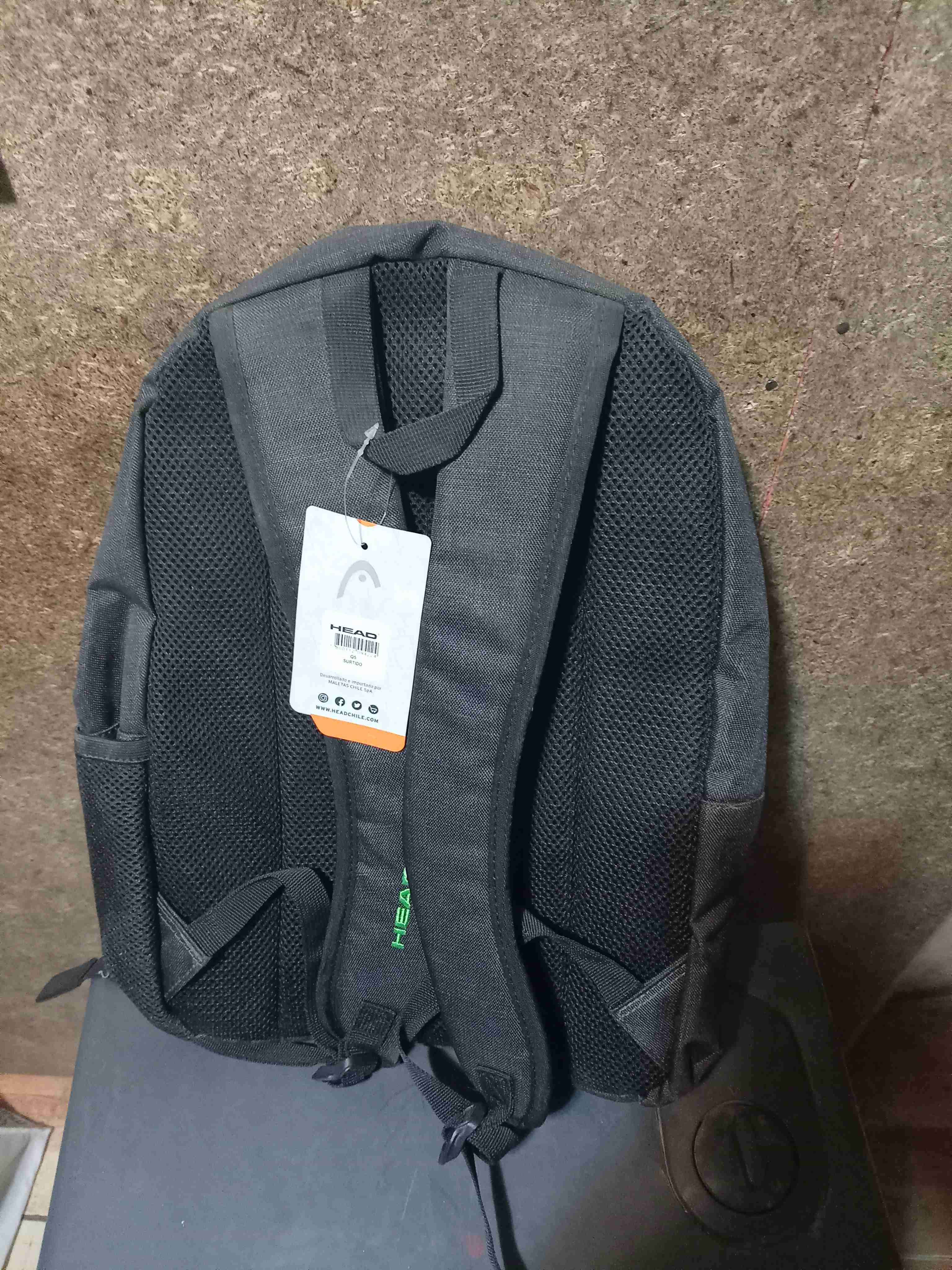 Mochila negra HEAD - miniatura 2