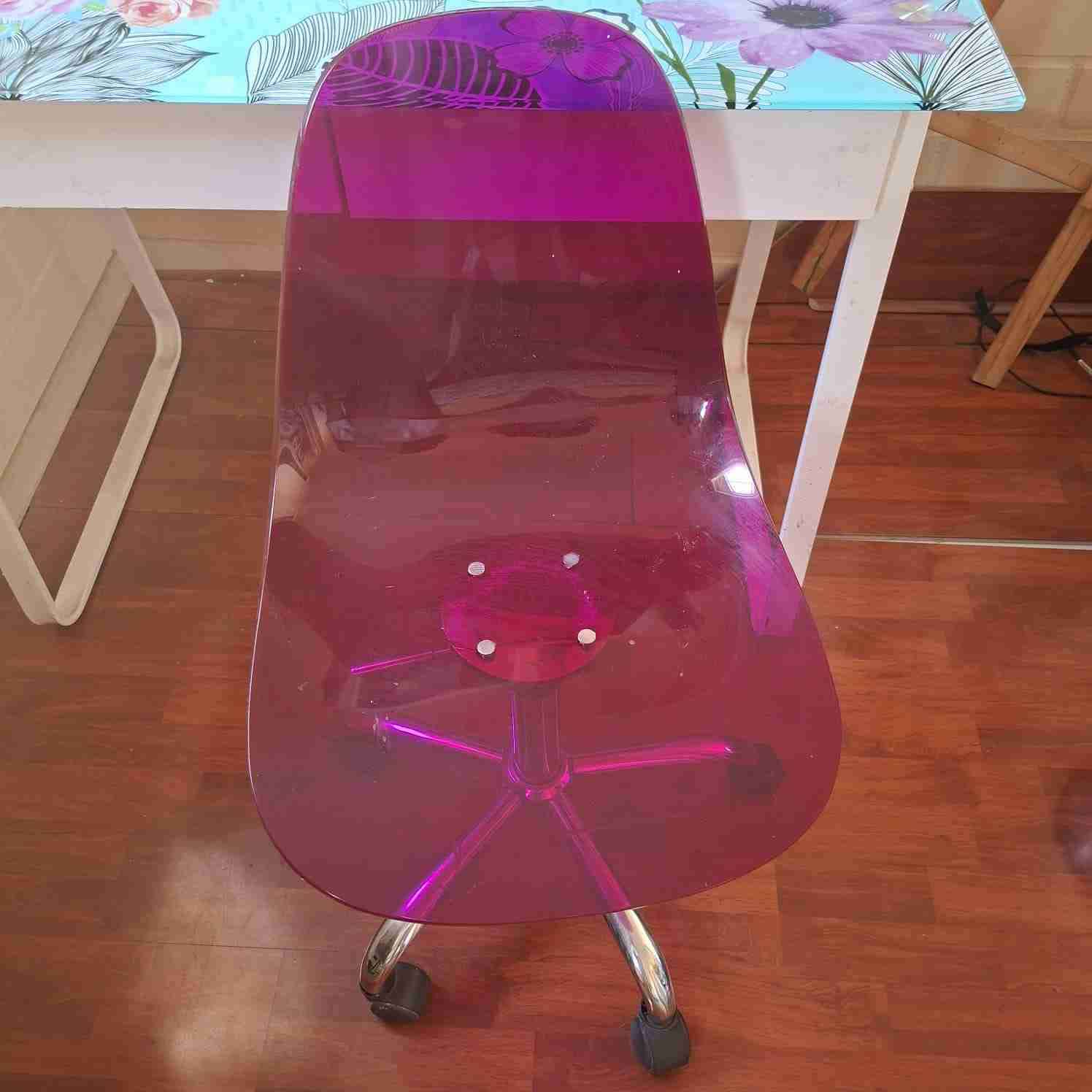 Escritorio floral con cajones - miniatura 4