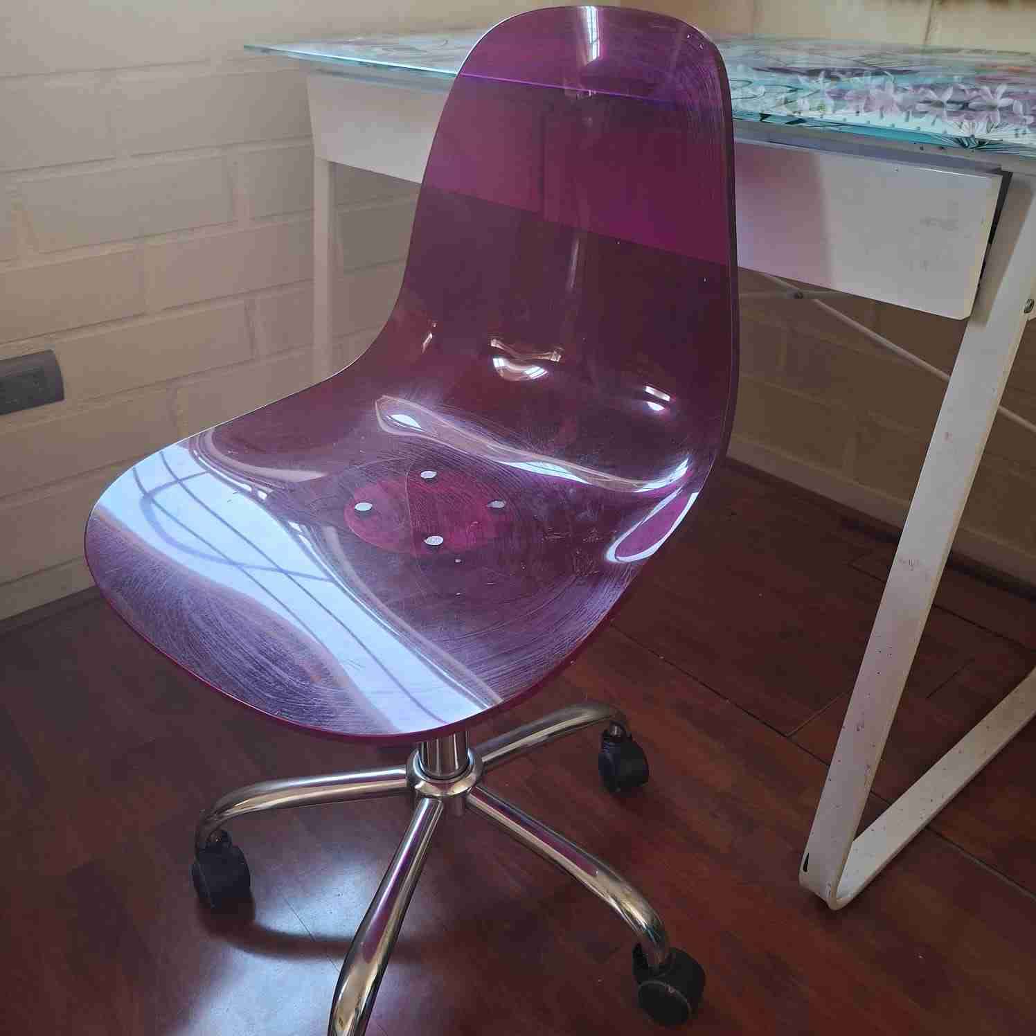 Escritorio floral con cajones - miniatura 5