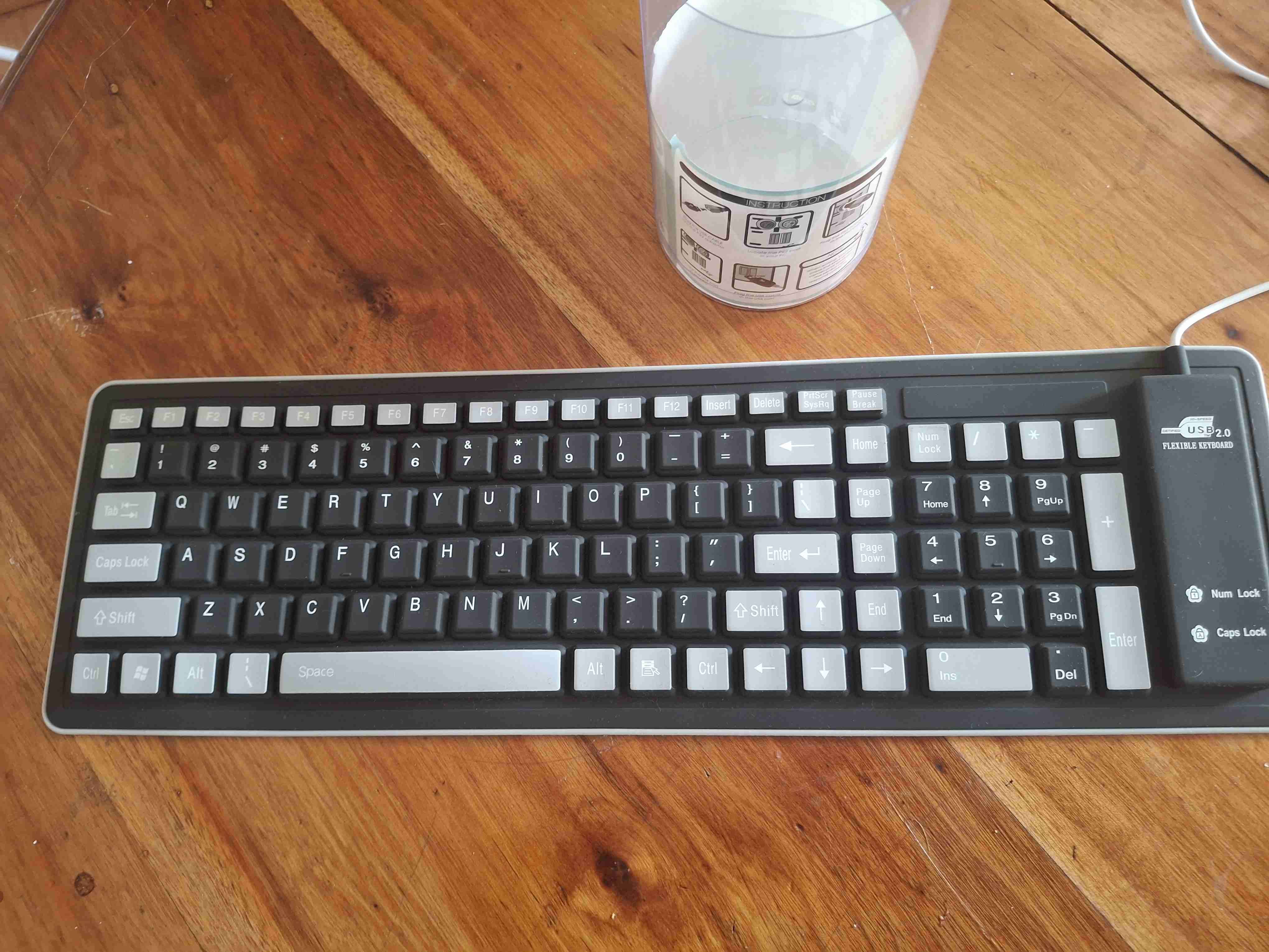 Teclado numérico USB en caja con Silicona - miniatura 2