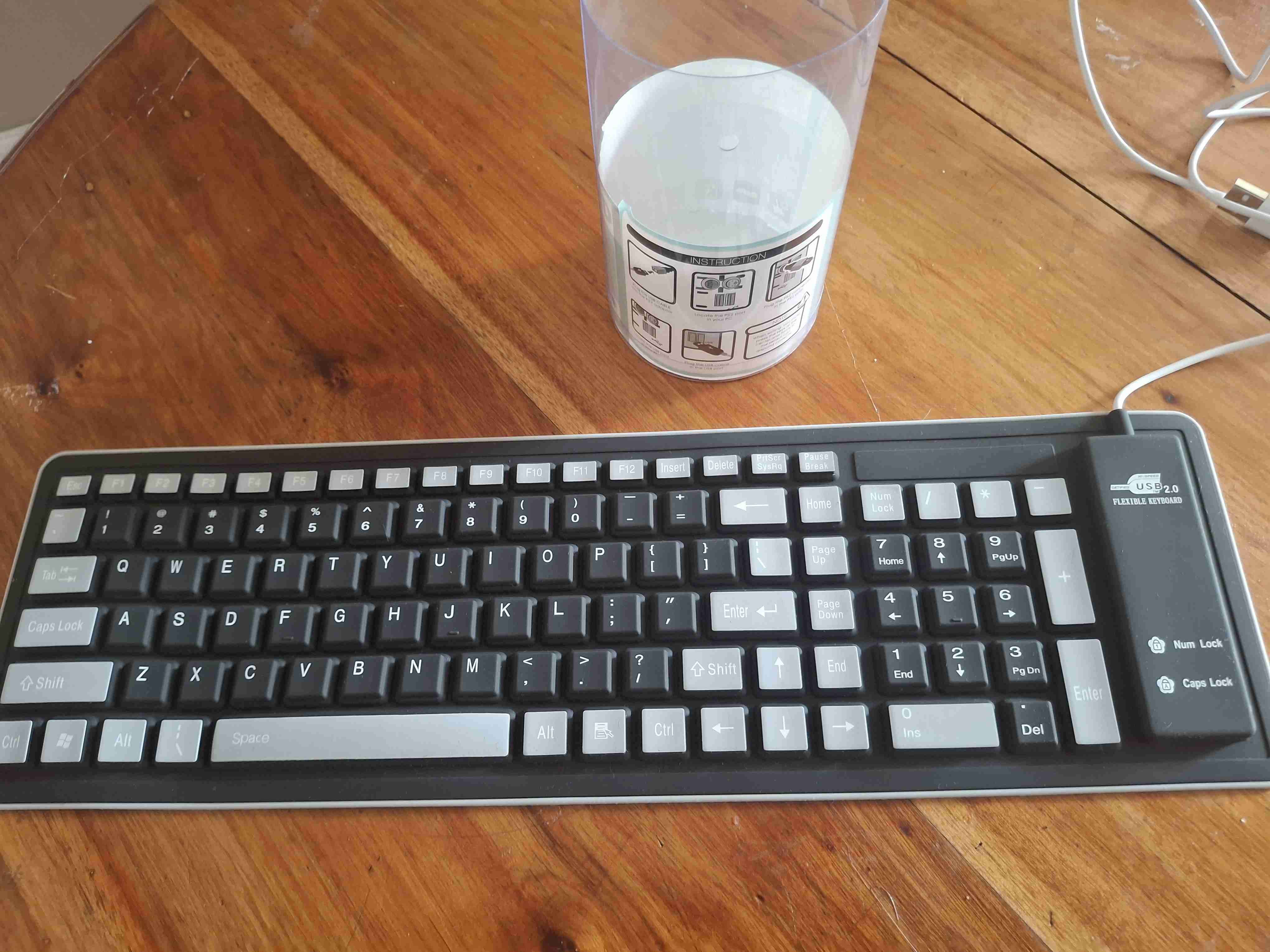 Teclado numérico USB en caja con Silicona - miniatura 3