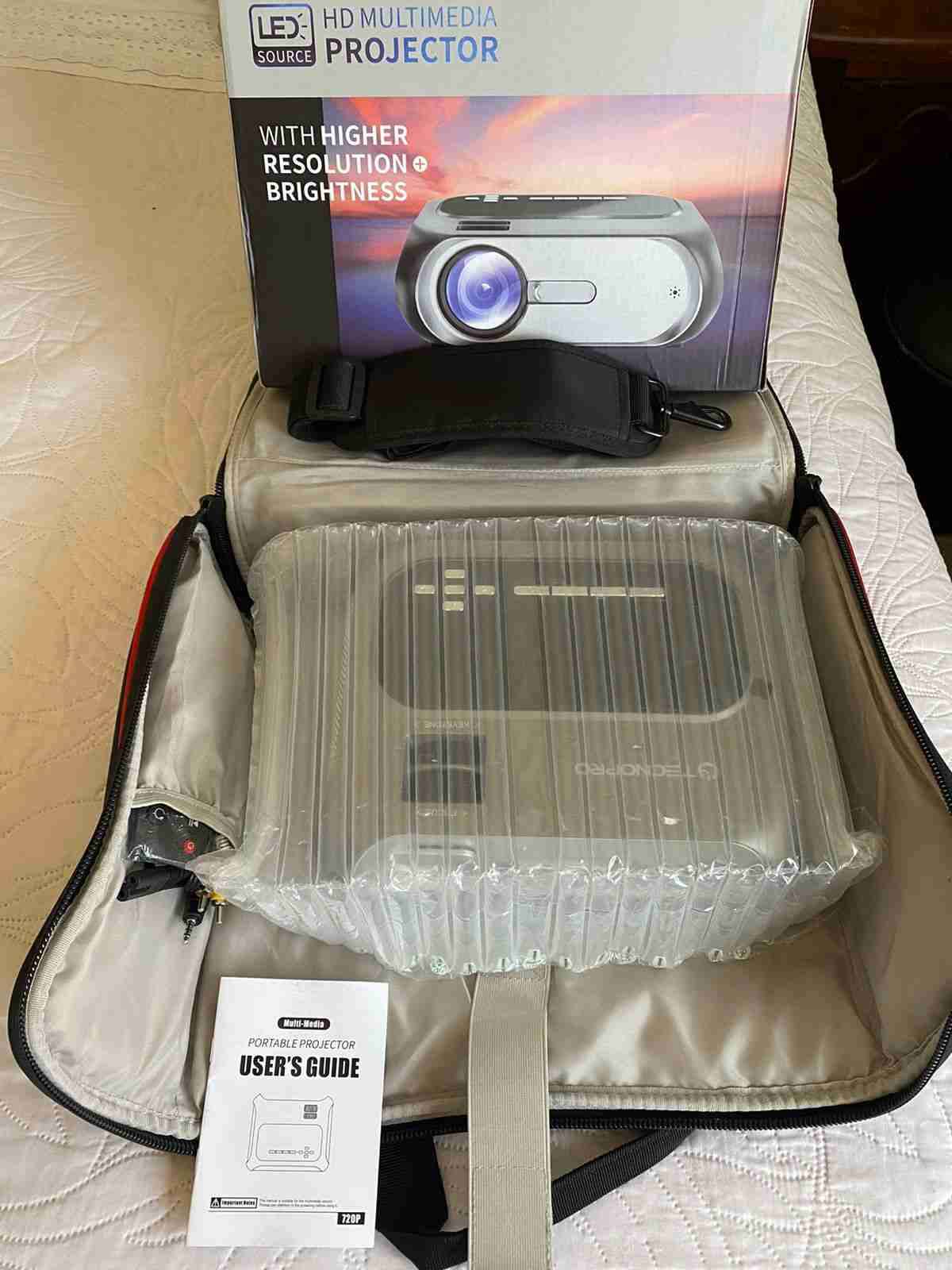 Proyector Tecnopro T7 HD Nativo + Bolso Leaf - ¡NU - miniatura 6