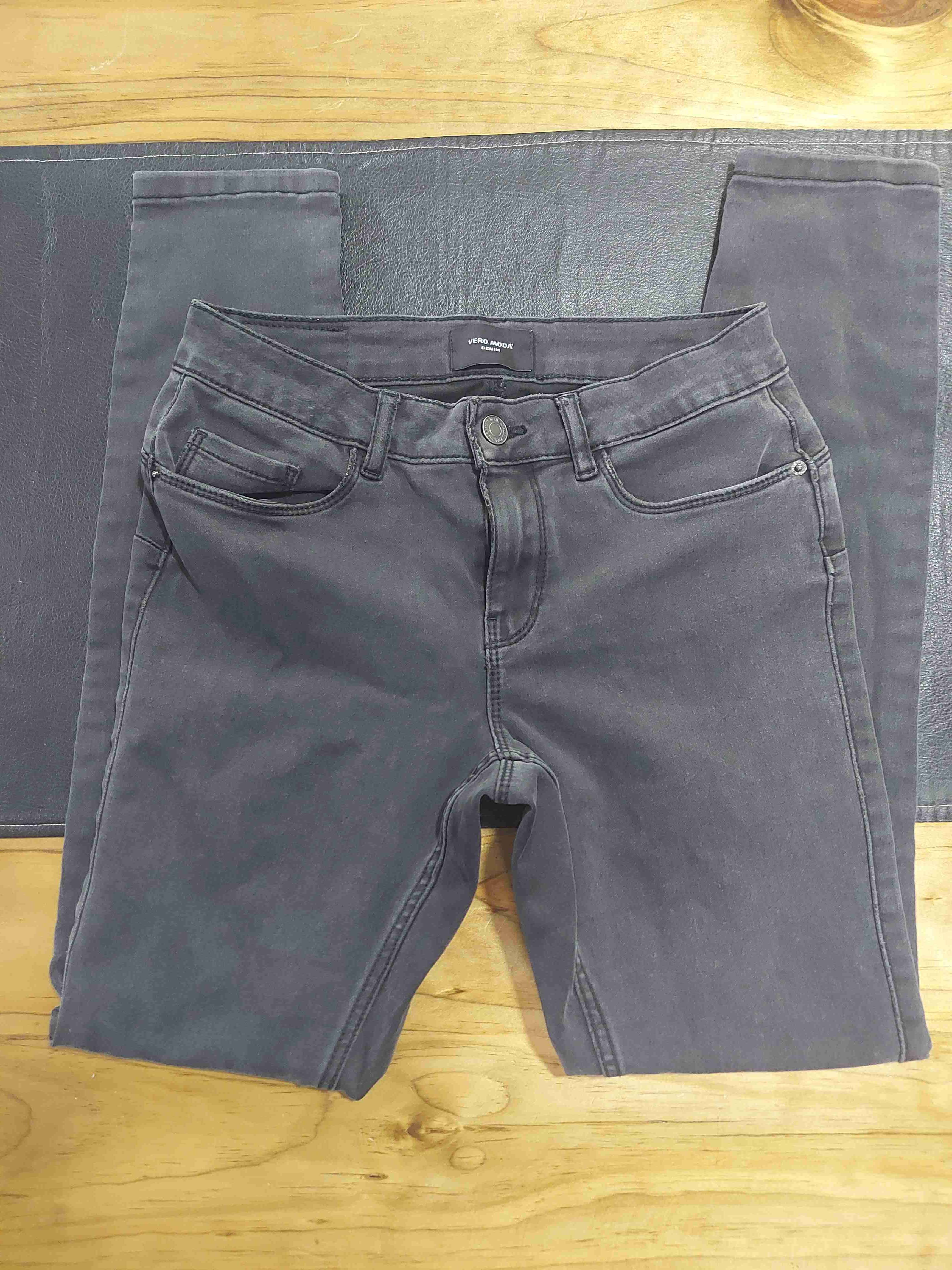 Jeans grises Mujer - miniatura 3