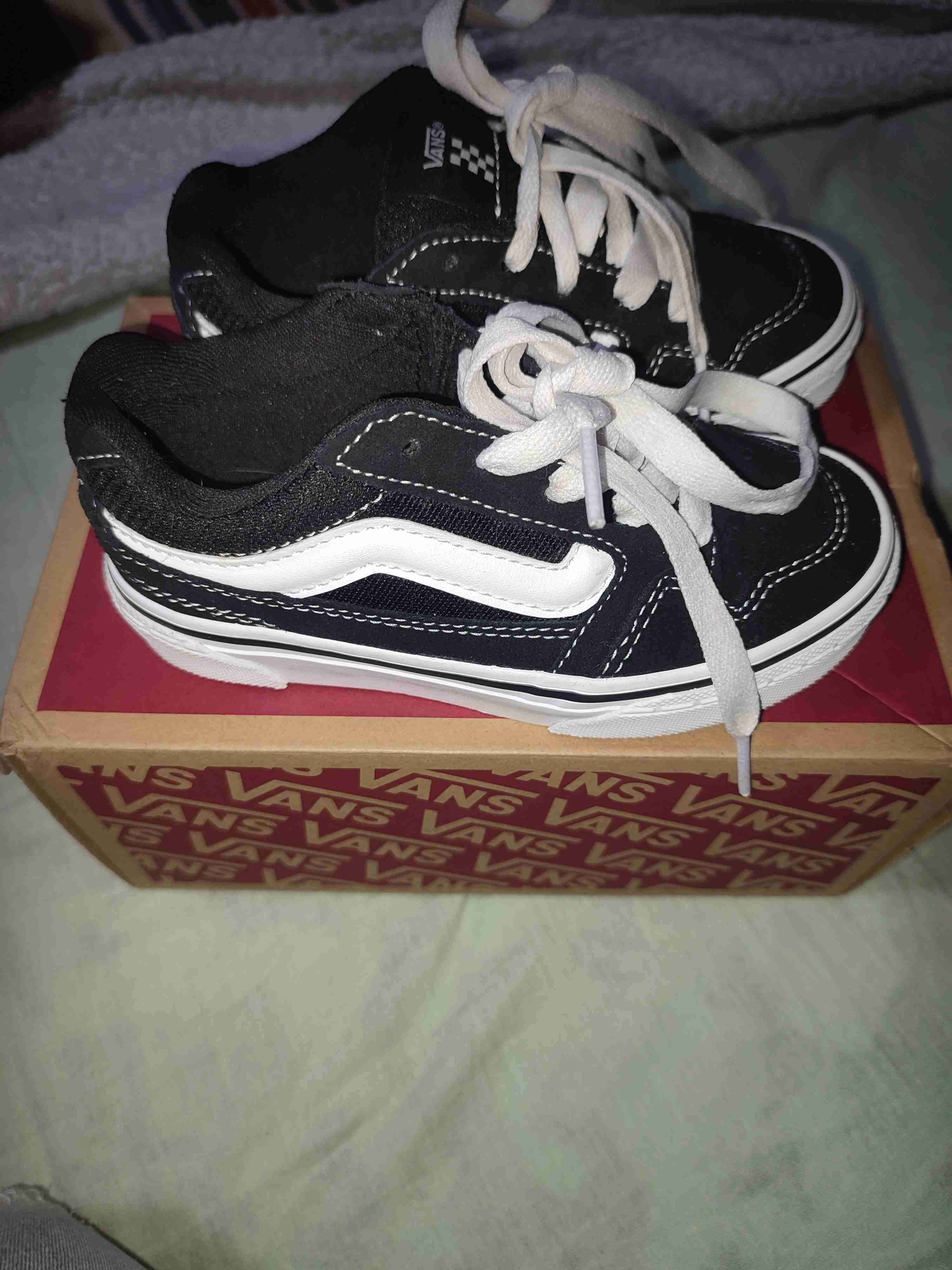 Zapatillas Vans negras para niños - miniatura 2