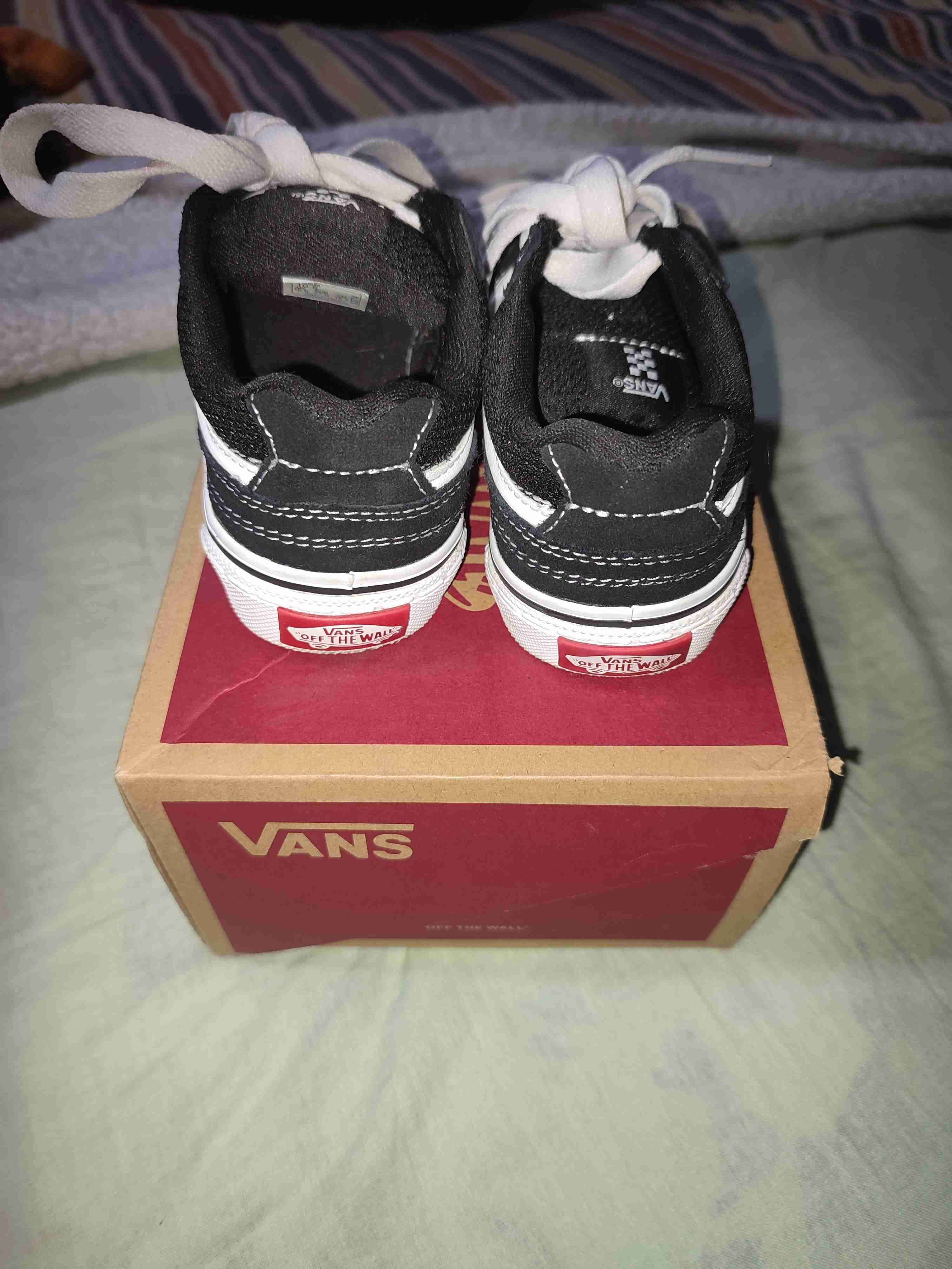 Zapatillas Vans negras para niños - miniatura 3