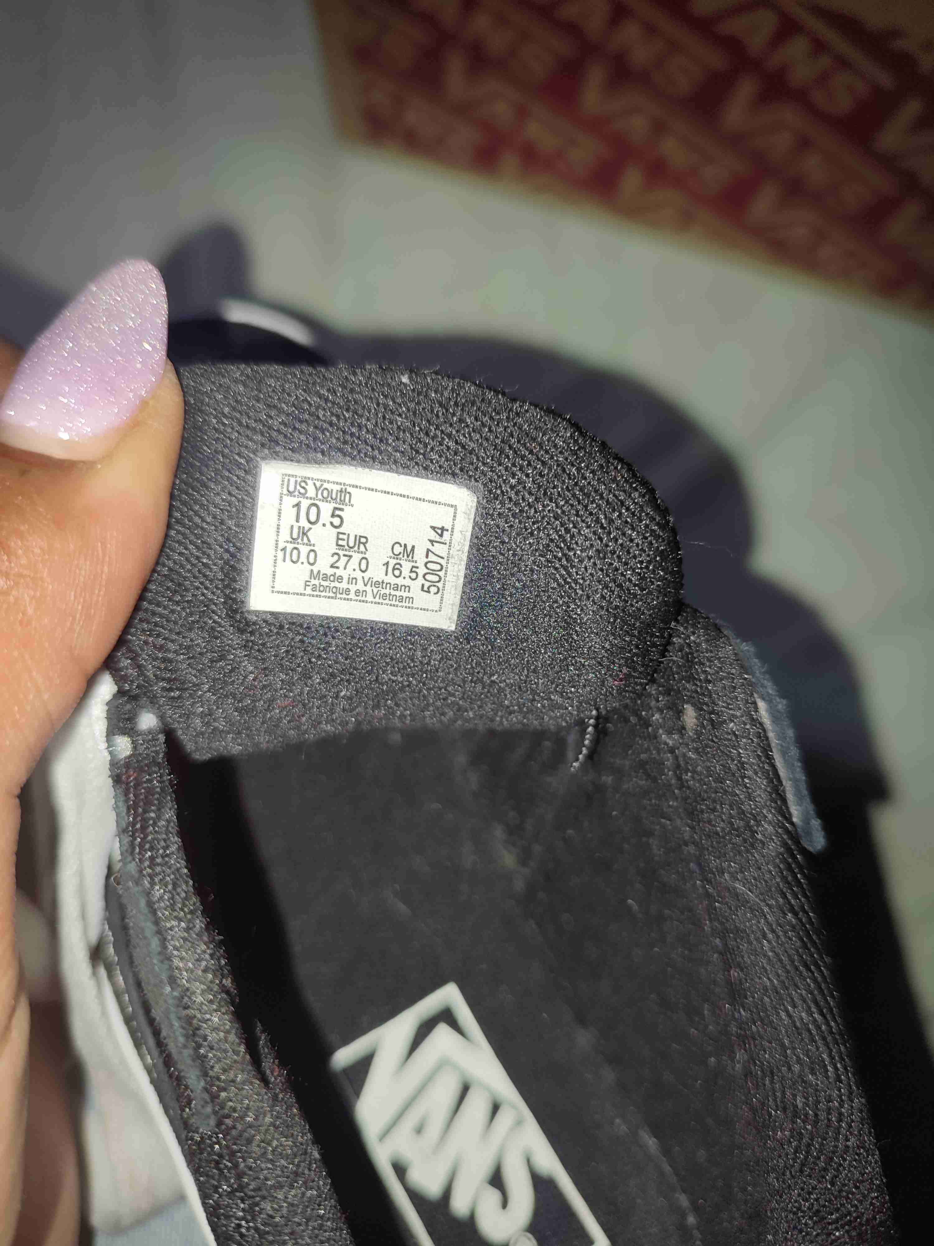 Zapatillas Vans negras para niños - miniatura 5