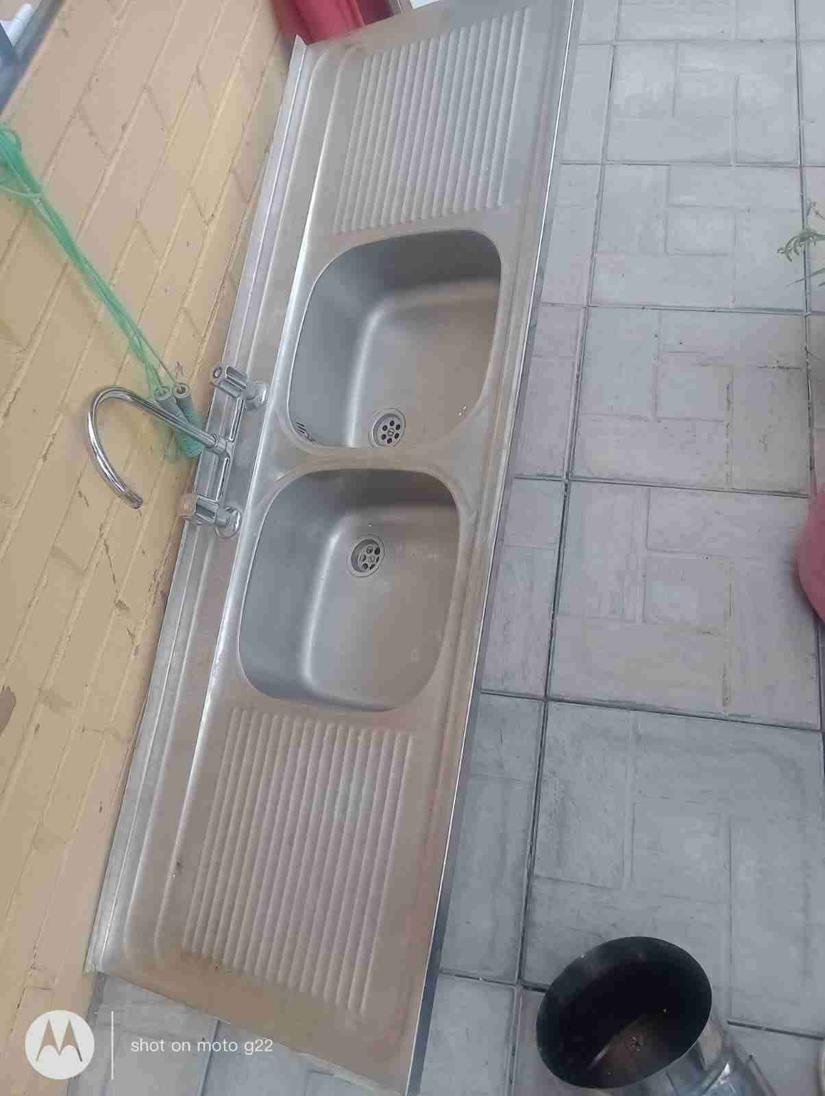 Lavaplatos doble acero inoxidable