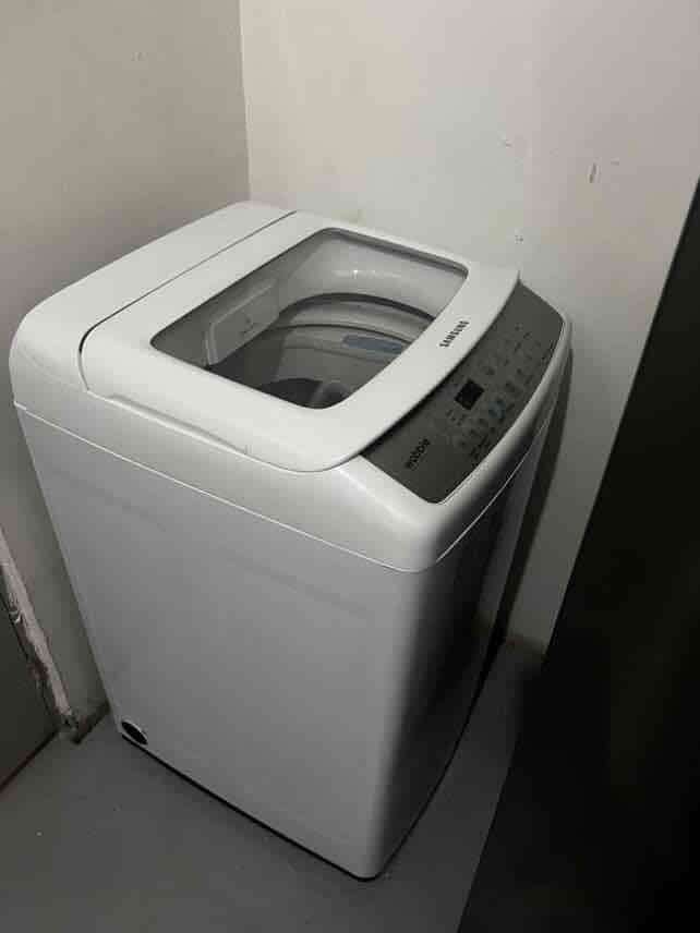 Lavadora Samsung blanca 8 k - miniatura 1