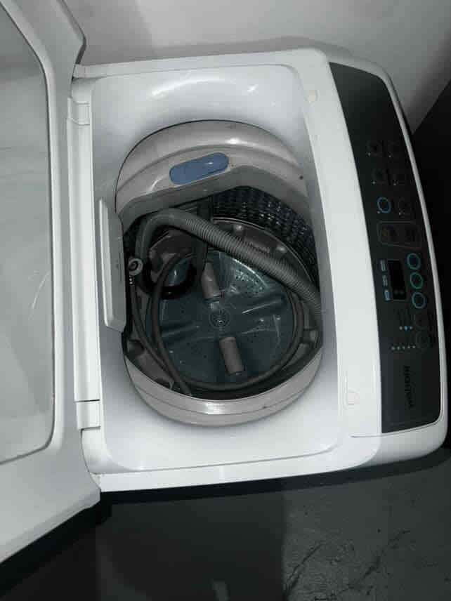 Lavadora Samsung blanca 8 k - miniatura 3