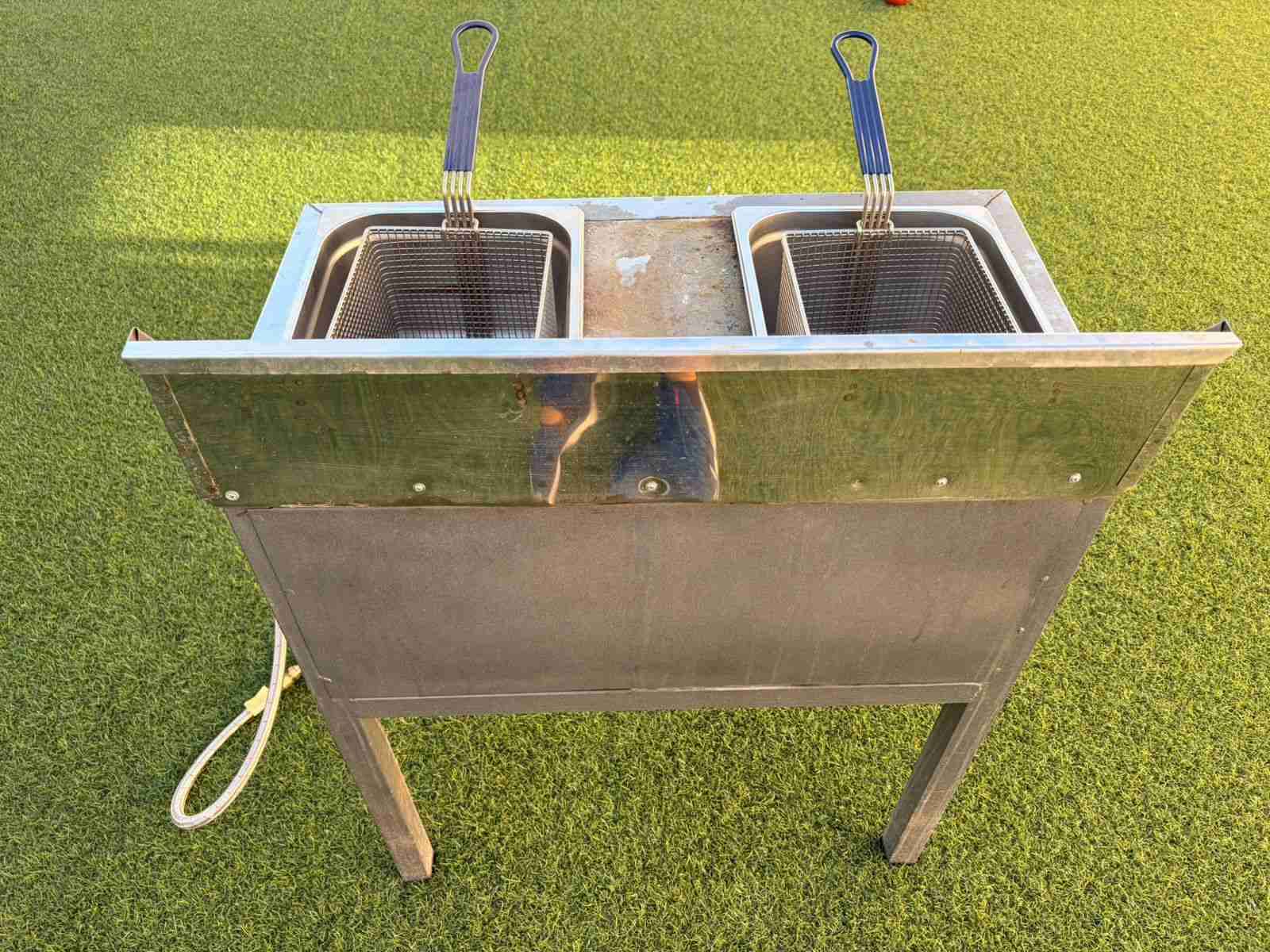 Freidora de doble compartimento - miniatura 4