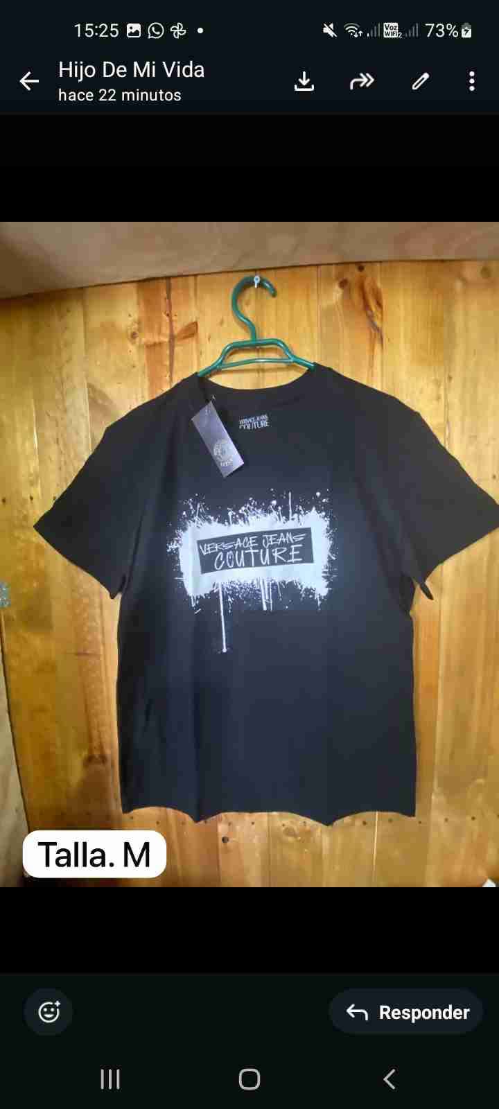 Polera roja Emporio Armani - miniatura 5